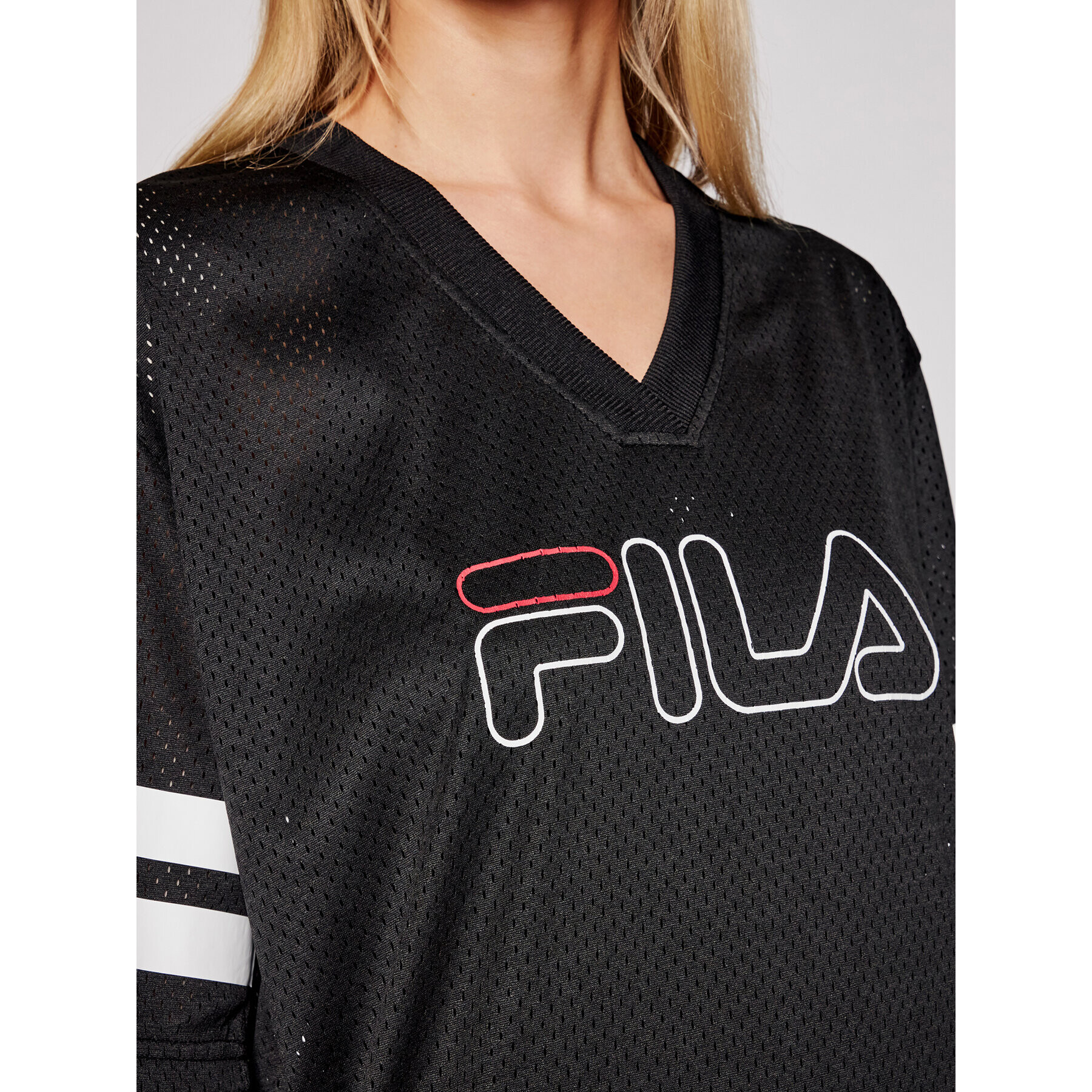 Fila Tricou Jala 683299 Negru Oversize - Pled.ro