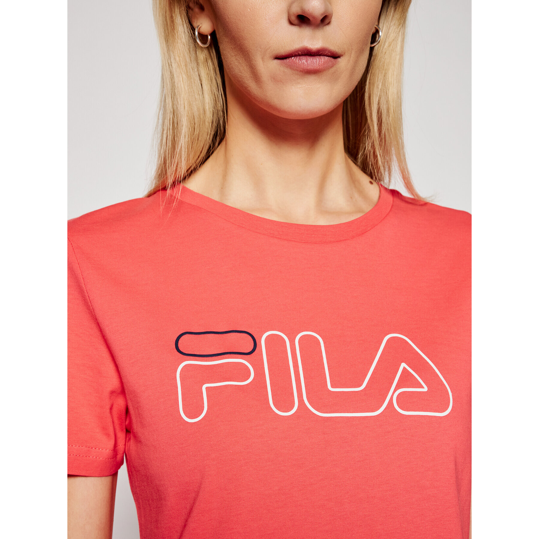 Fila Tricou Ladan 683179 Portocaliu Regular Fit - Pled.ro