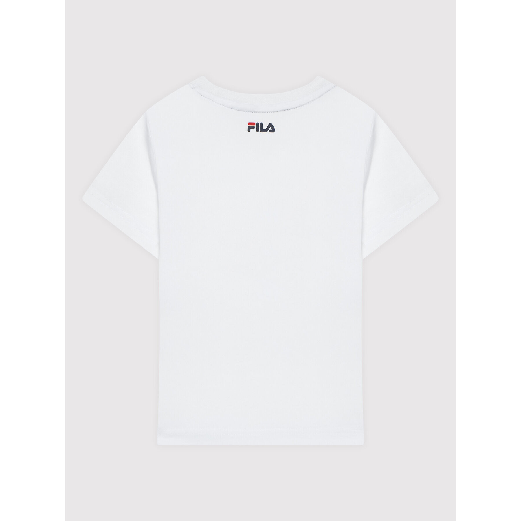 Fila Tricou Lea 689178 Alb Regular Fit - Pled.ro