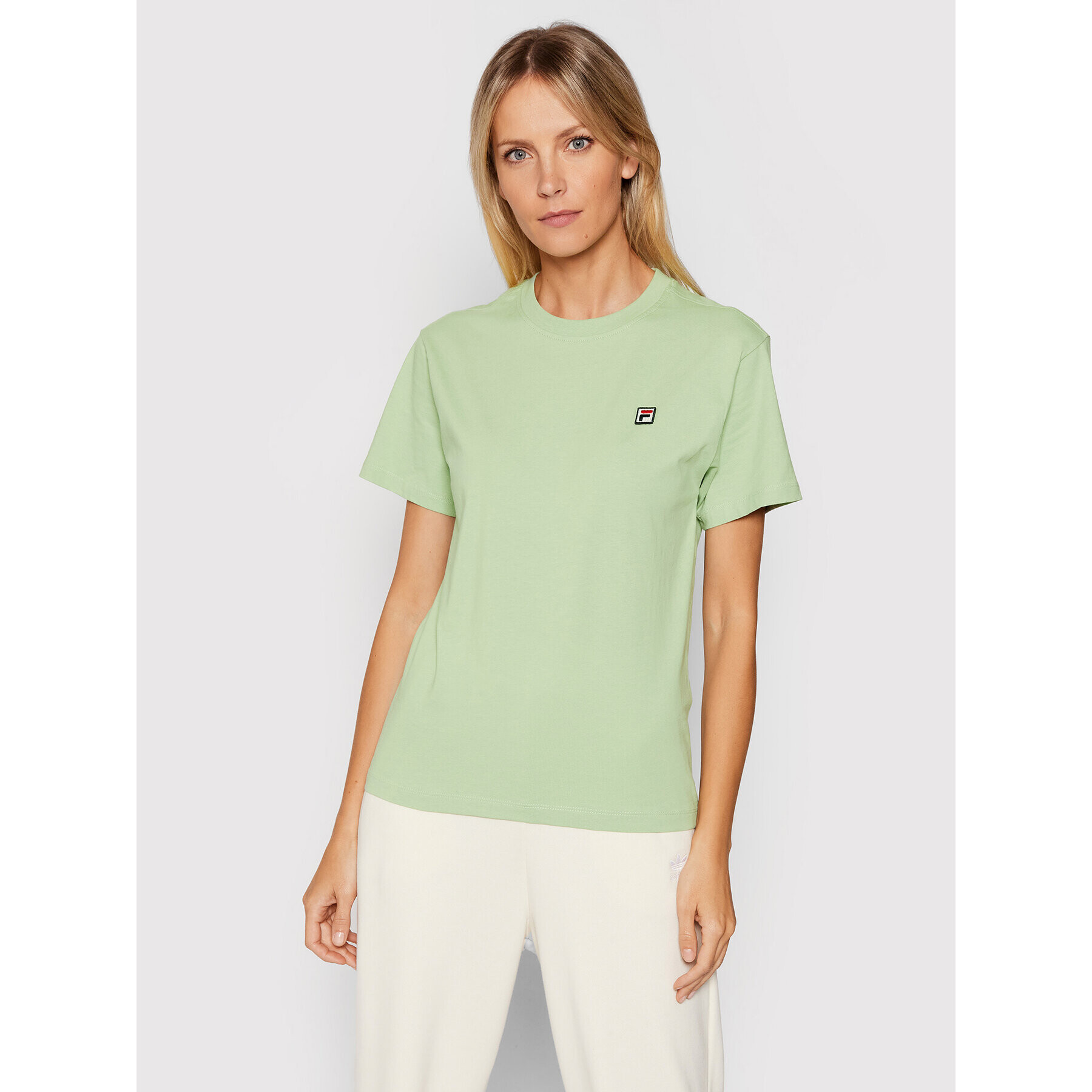 Fila Tricou Nova 689132 Verde Regular Fit - Pled.ro