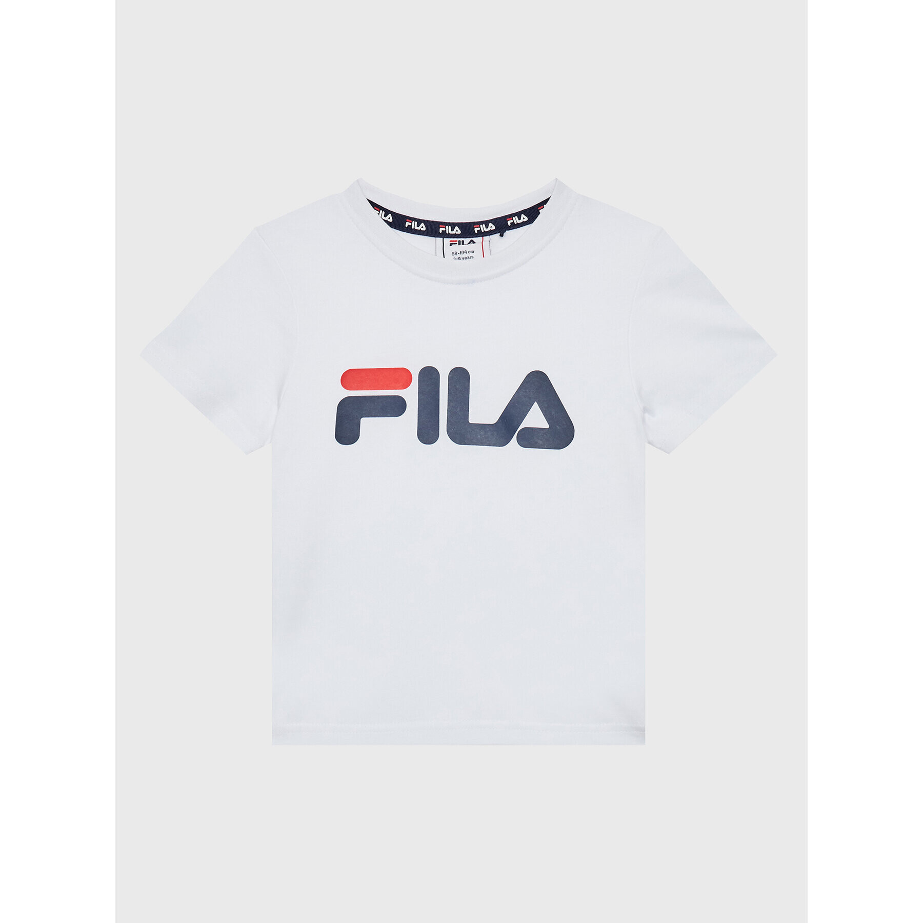 Fila Tricou Sala FAK0089 Alb Regular Fit - Pled.ro