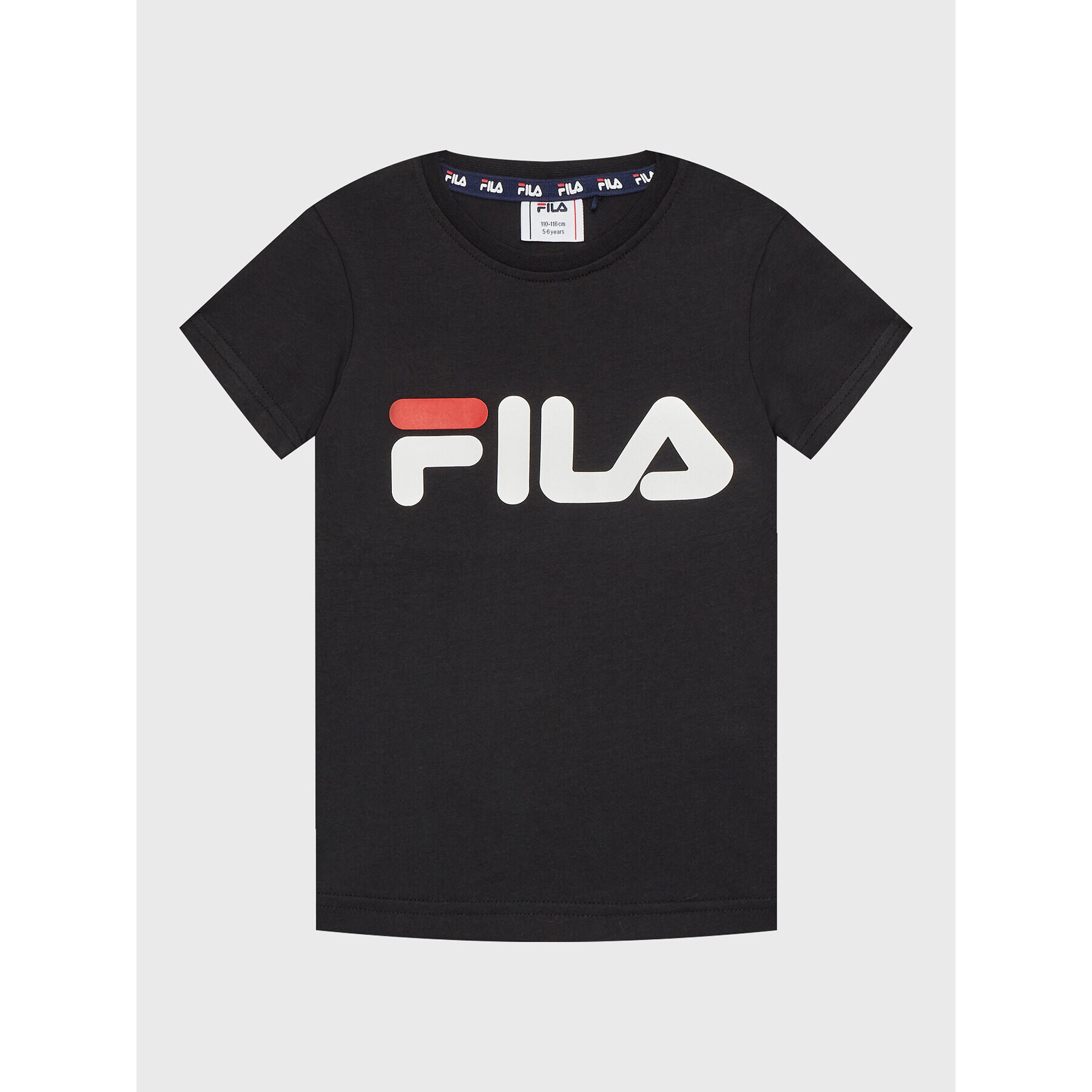 Fila Tricou Sala FAK0089 Negru Regular Fit - Pled.ro