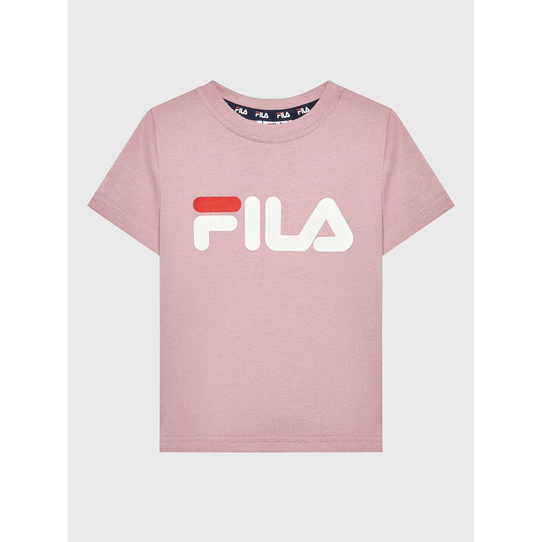 Fila Tricou Sala Logo FAK0089 Roz Regular Fit - Pled.ro