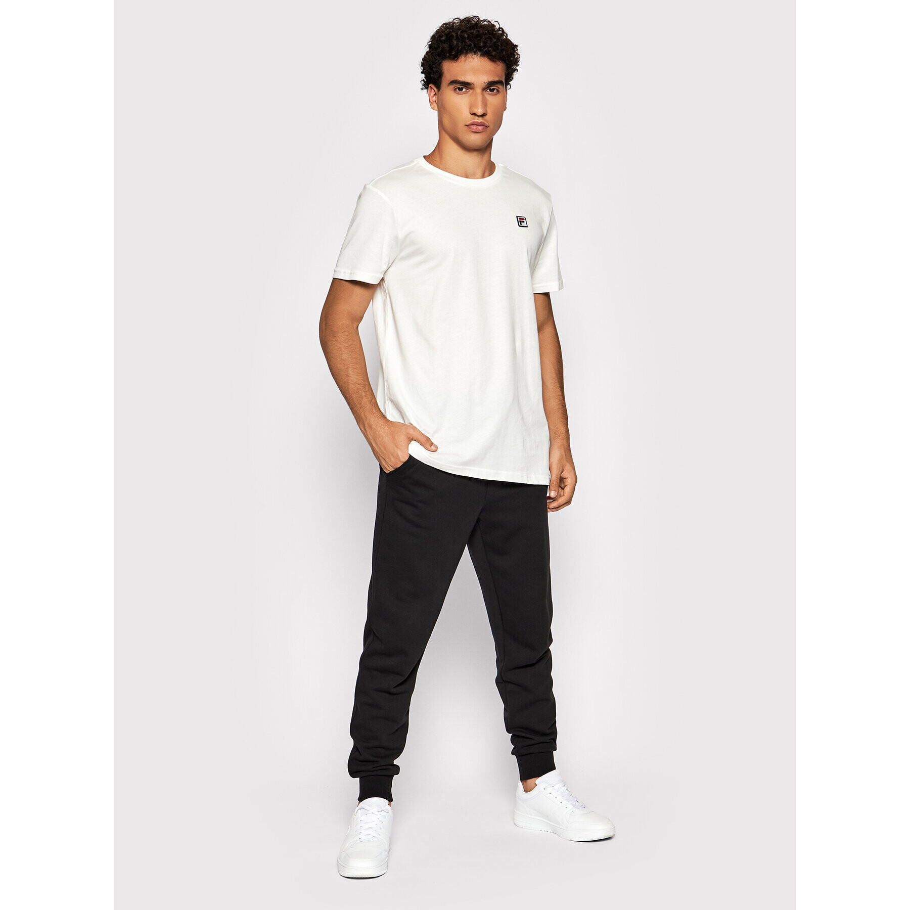 Fila Tricou Samuru 688977 Alb Regular Fit - Pled.ro