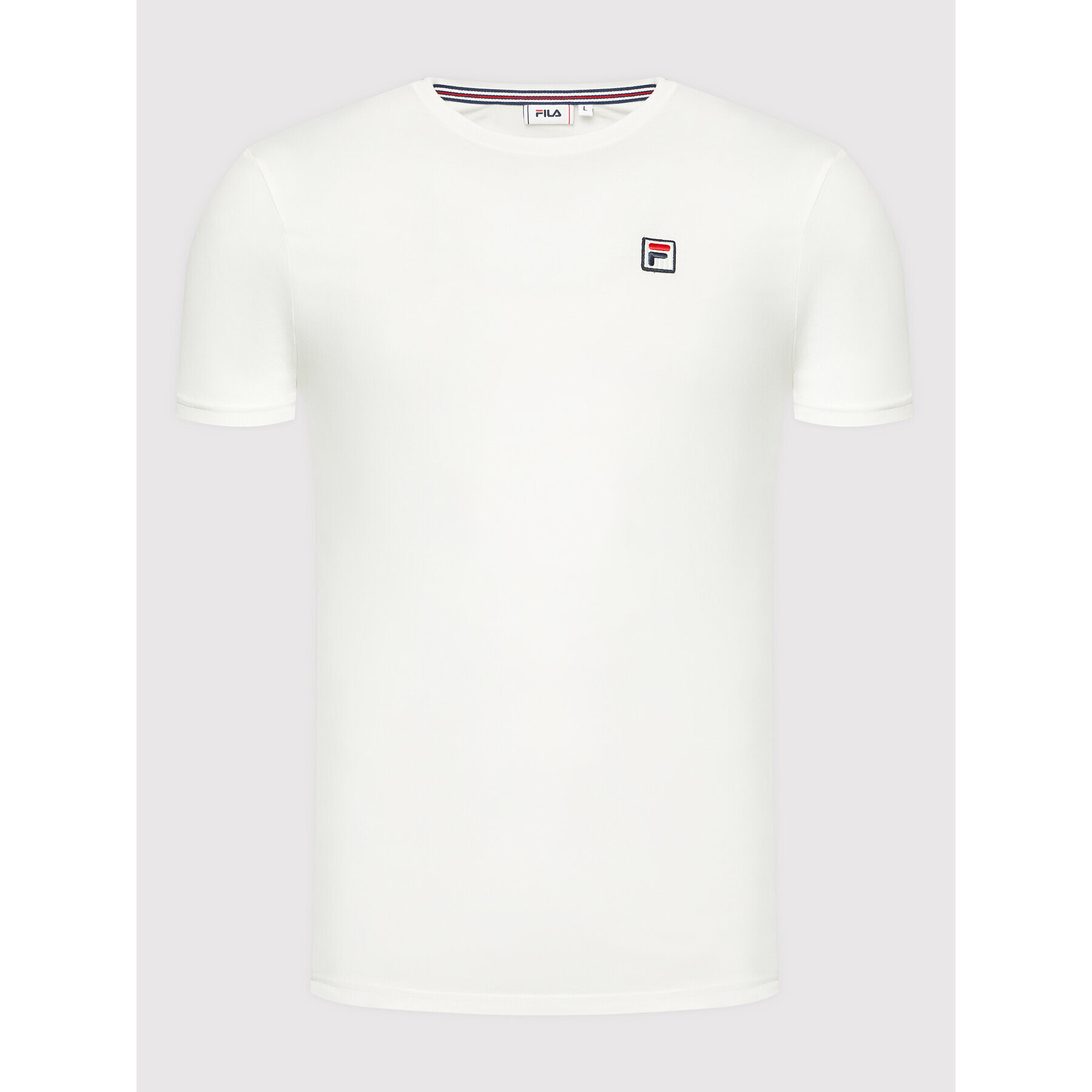 Fila Tricou Samuru 688977 Alb Regular Fit - Pled.ro