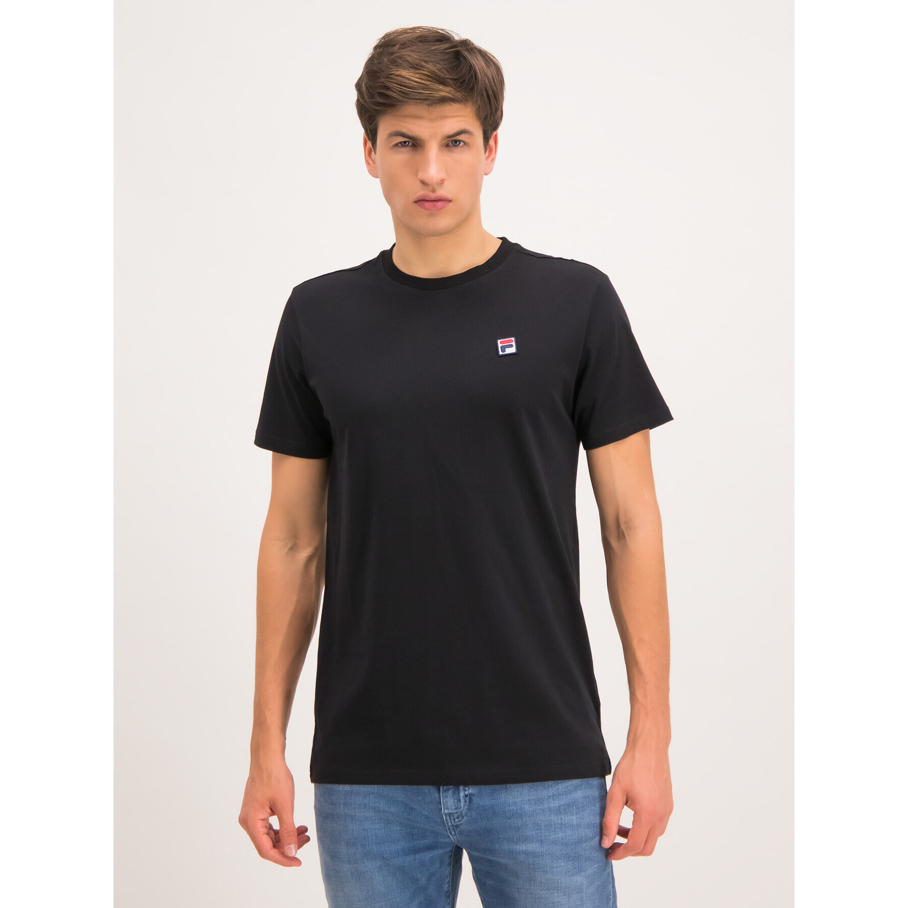 Fila Tricou Seamus 682393 Negru Regular Fit - Pled.ro