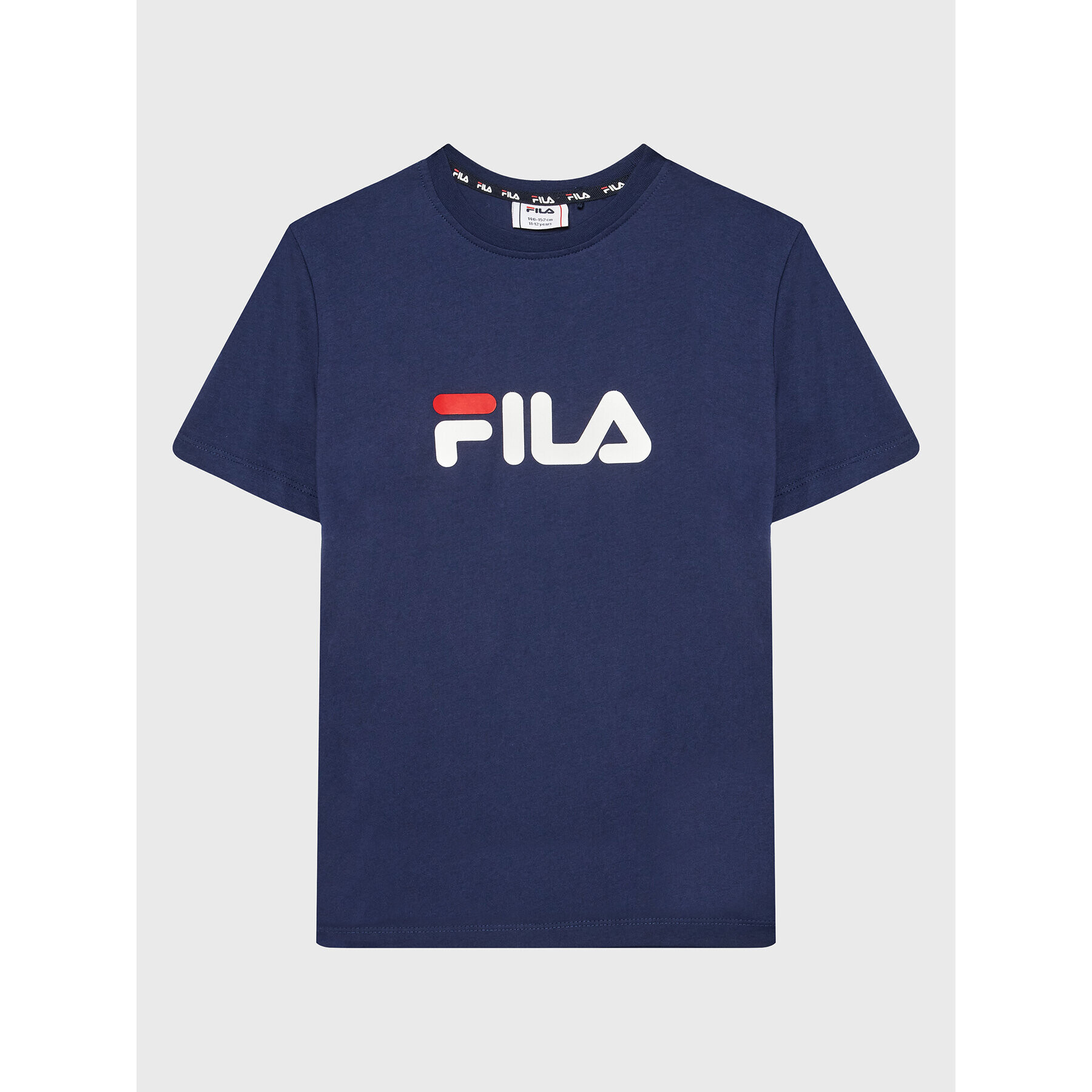 Fila Tricou Solberg Classic Logo FAT0109 Bleumarin Regular Fit - Pled.ro