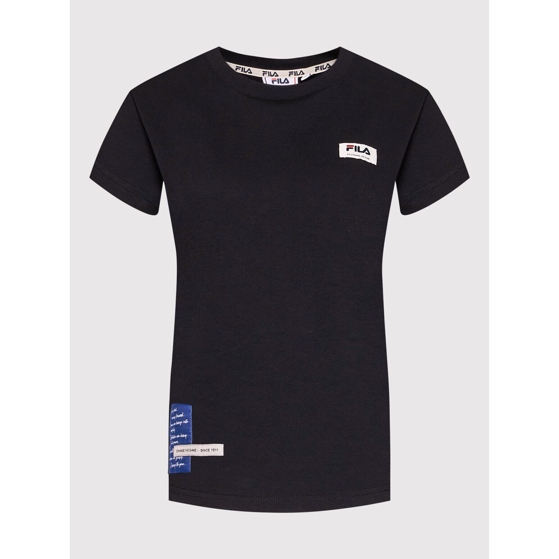 Fila Tricou Tetovo FAW0005 Negru Regular Fit - Pled.ro