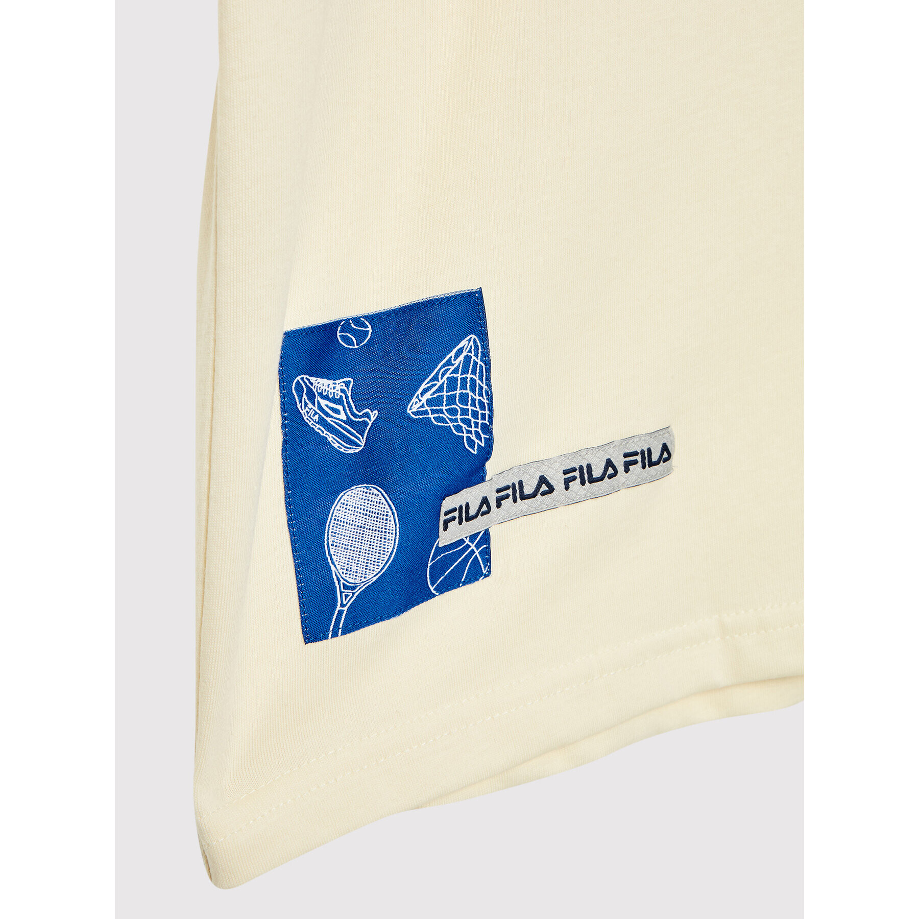 Fila Tricou Treffurt FAT0037 Galben Regular Fit - Pled.ro