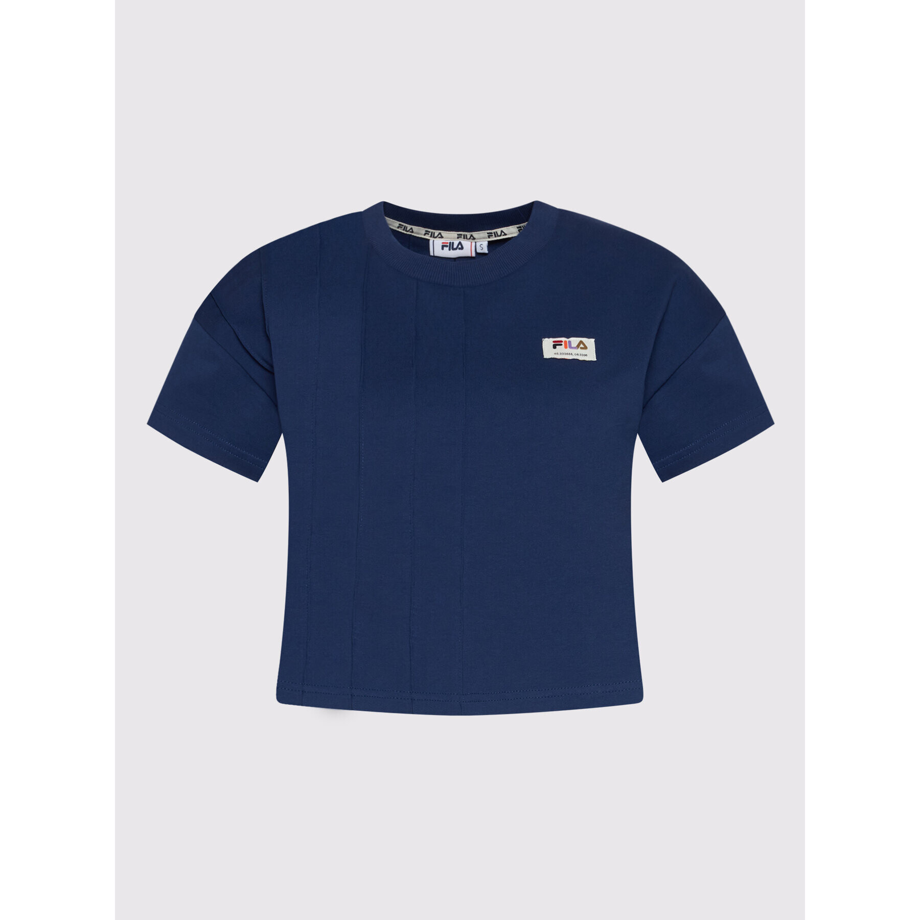 Fila Tricou Tudela FAW0031 Bleumarin Relaxed Fit - Pled.ro