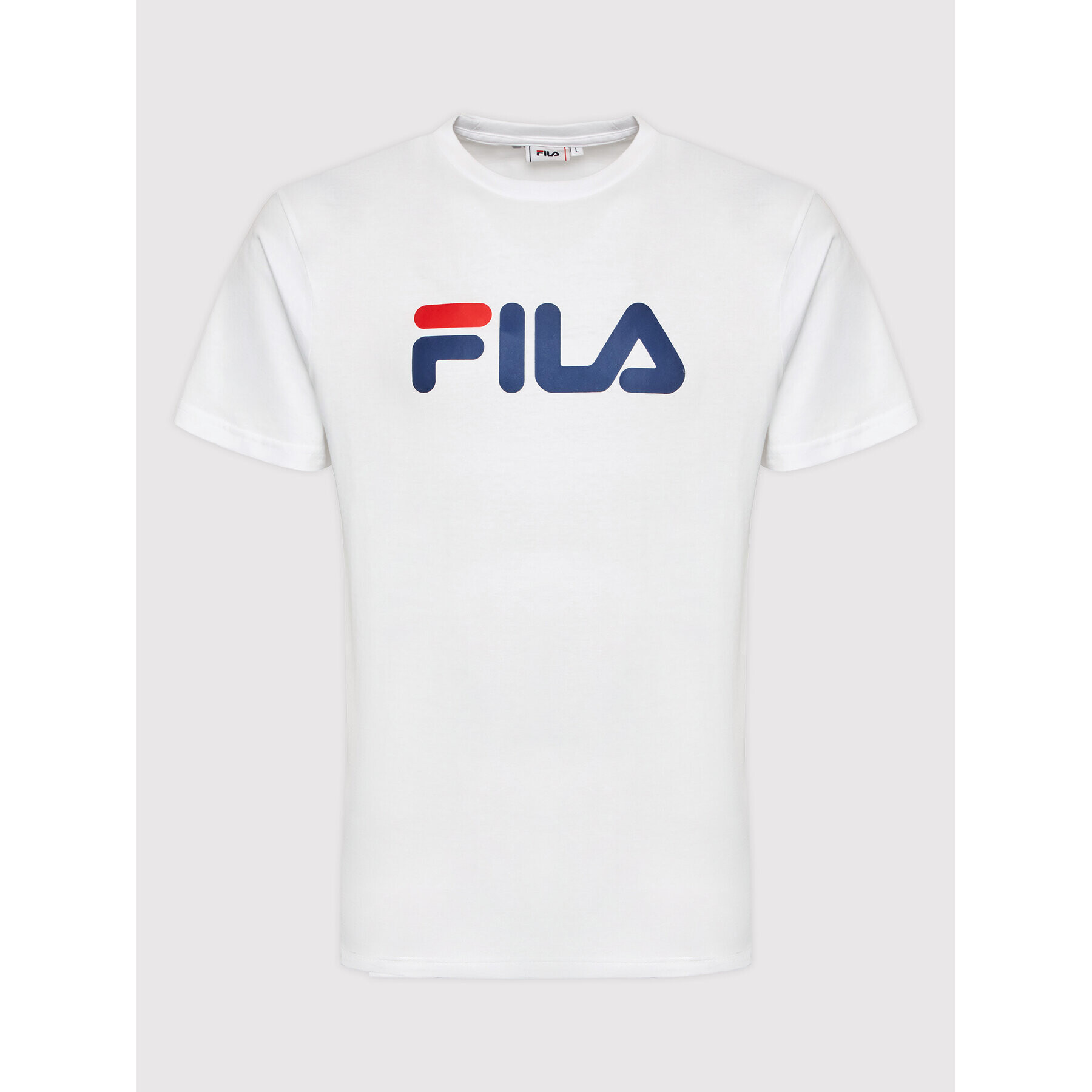 Fila Tricou Unisex Bellano FAU0067 Alb Regular Fit - Pled.ro