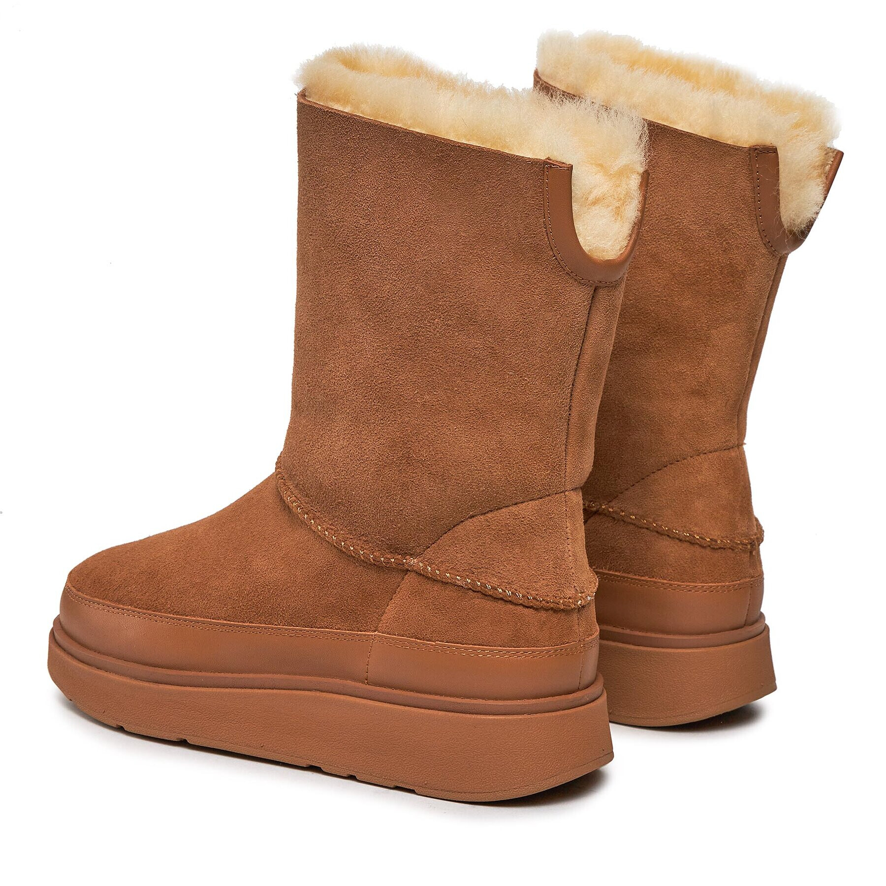 FitFlop Cizme de zăpadă Gen-Ff Shearling GO9-A69 Maro - Pled.ro