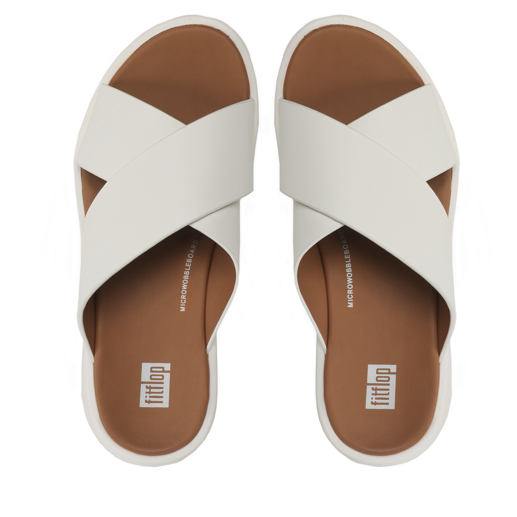 FitFlop Șlapi F-MODE FW5-477 Alb - Pled.ro