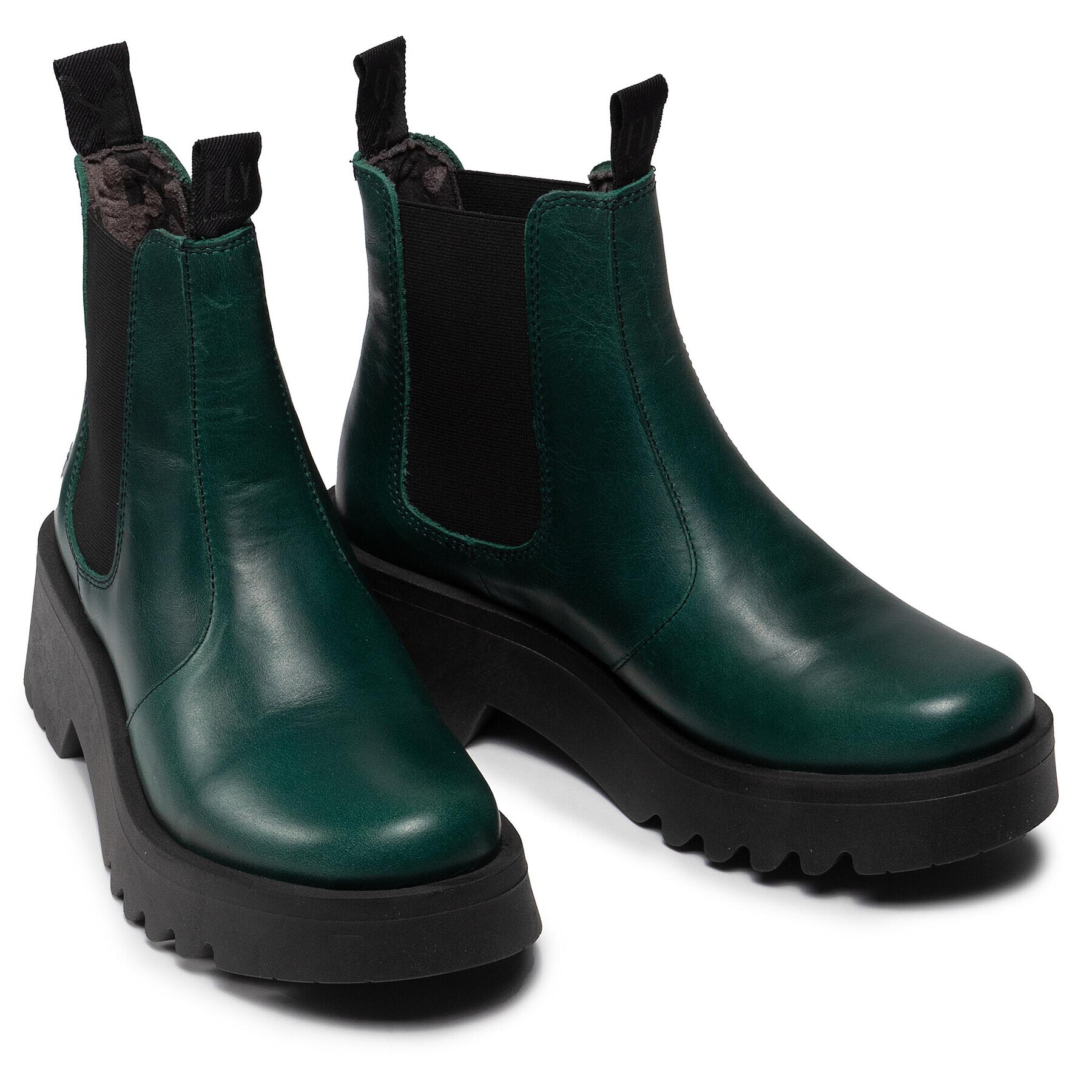 Fly London Botine Medifly P144789003 Verde - Pled.ro