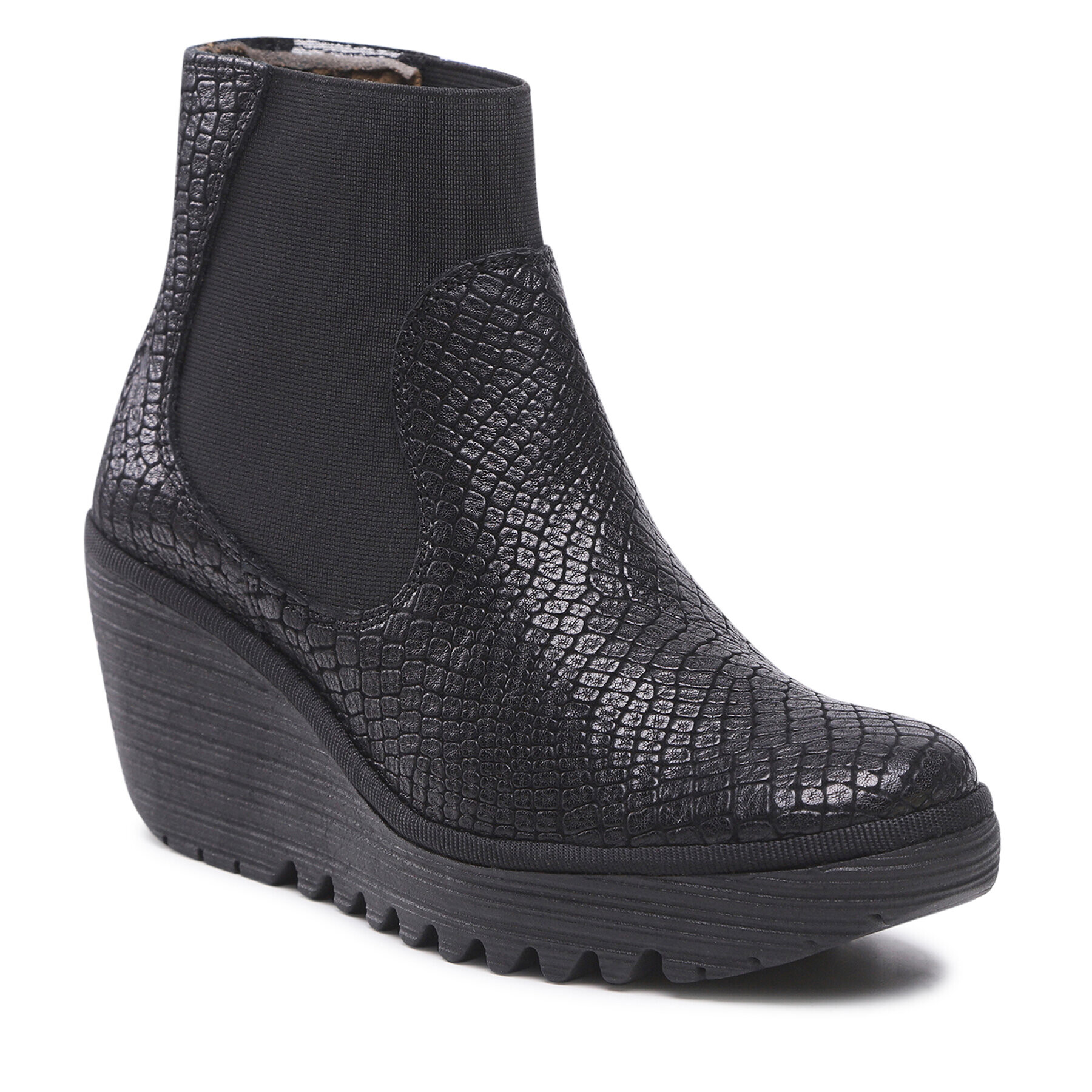 Fly London Botine Yadefly P501398005 Negru - Pled.ro