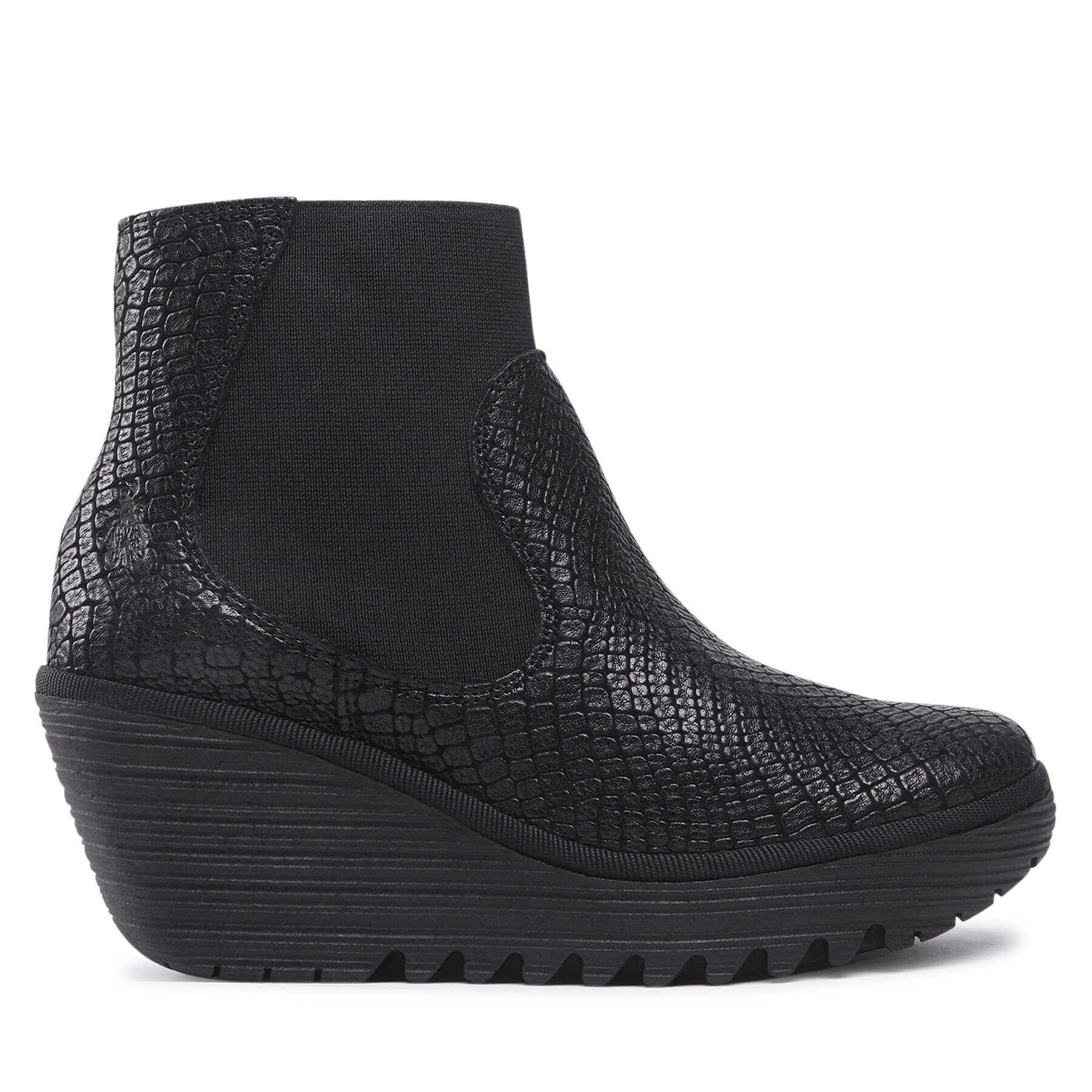 Fly London Botine Yadefly P501398005 Negru - Pled.ro