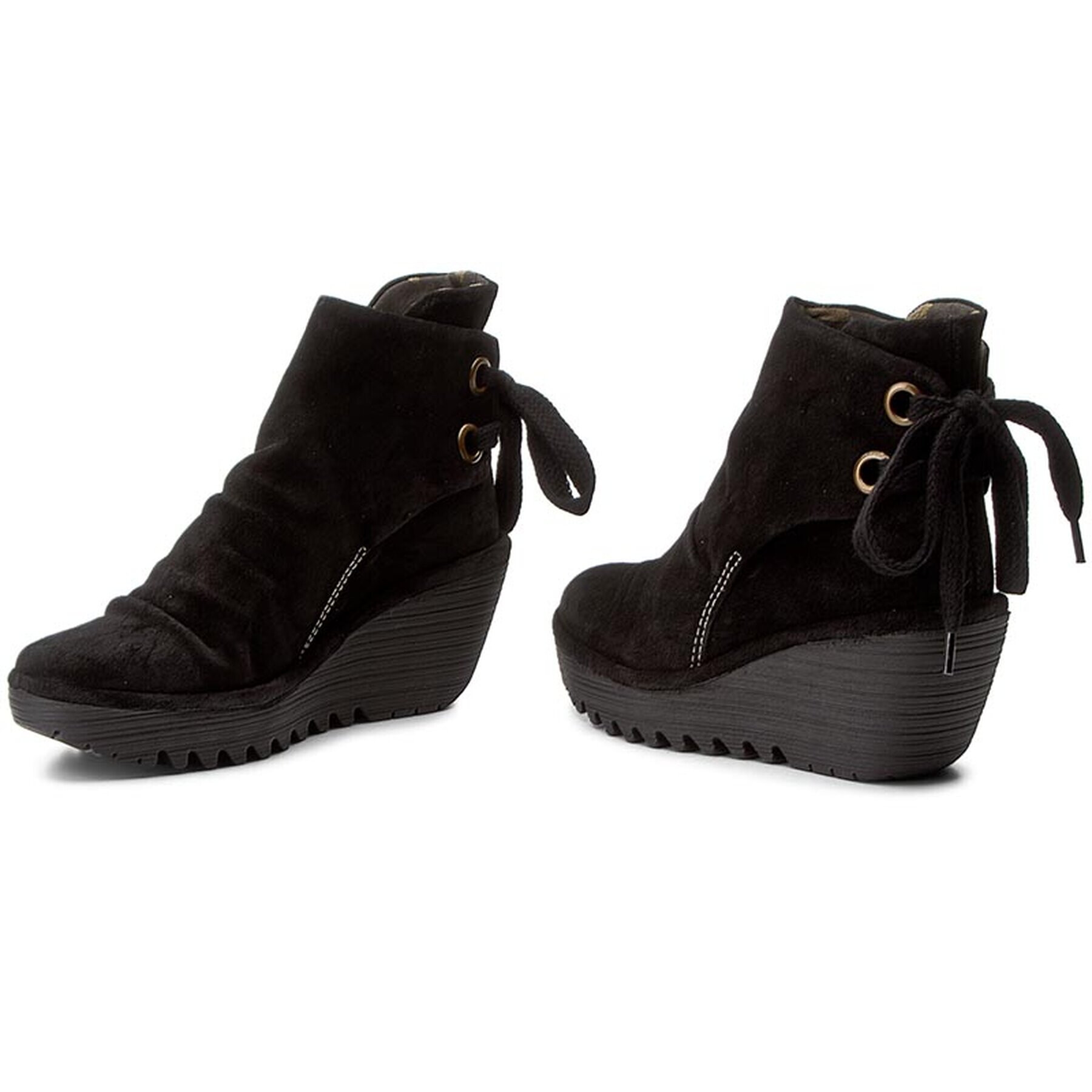 Fly London Botine Yama P500326006 Negru - Pled.ro