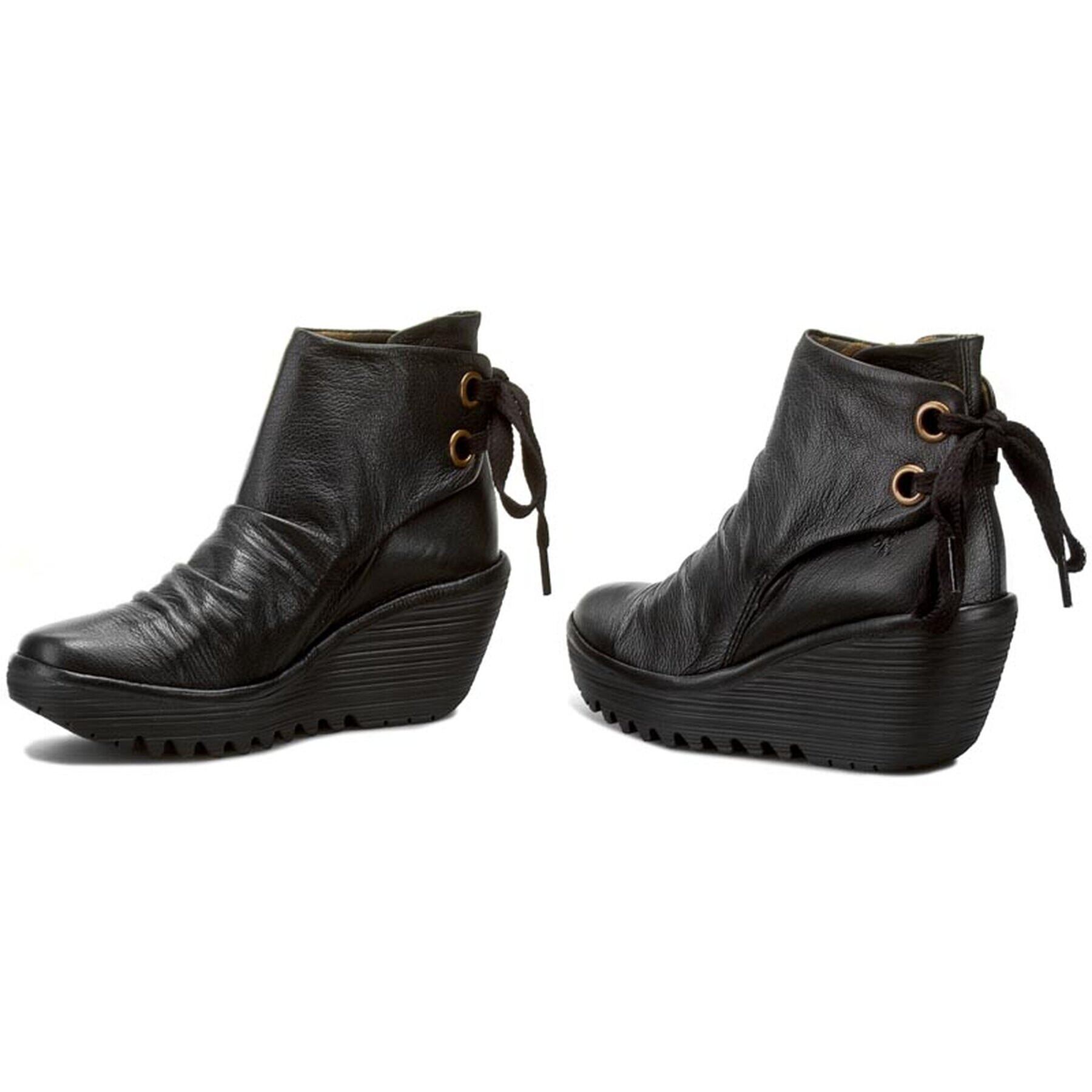 Fly London Botine Yama P500326033 Negru - Pled.ro