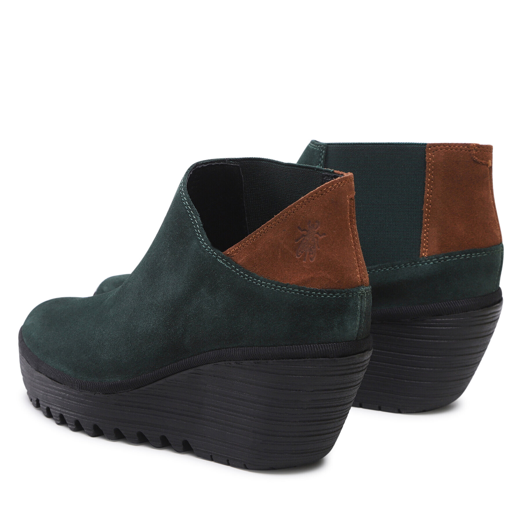 Fly London Botine Yegofly P501400005 Verde - Pled.ro