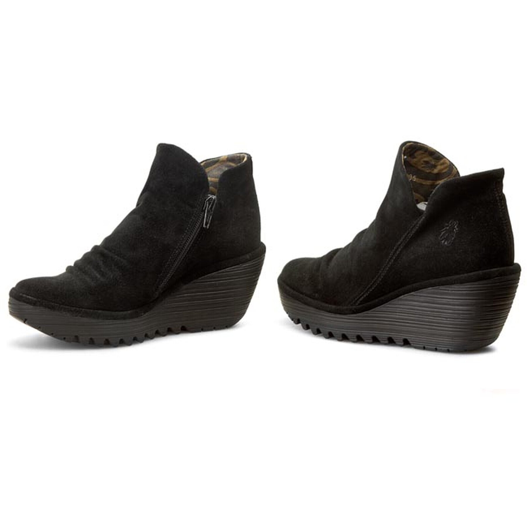 Fly London Botine Yip P500505000 Negru - Pled.ro