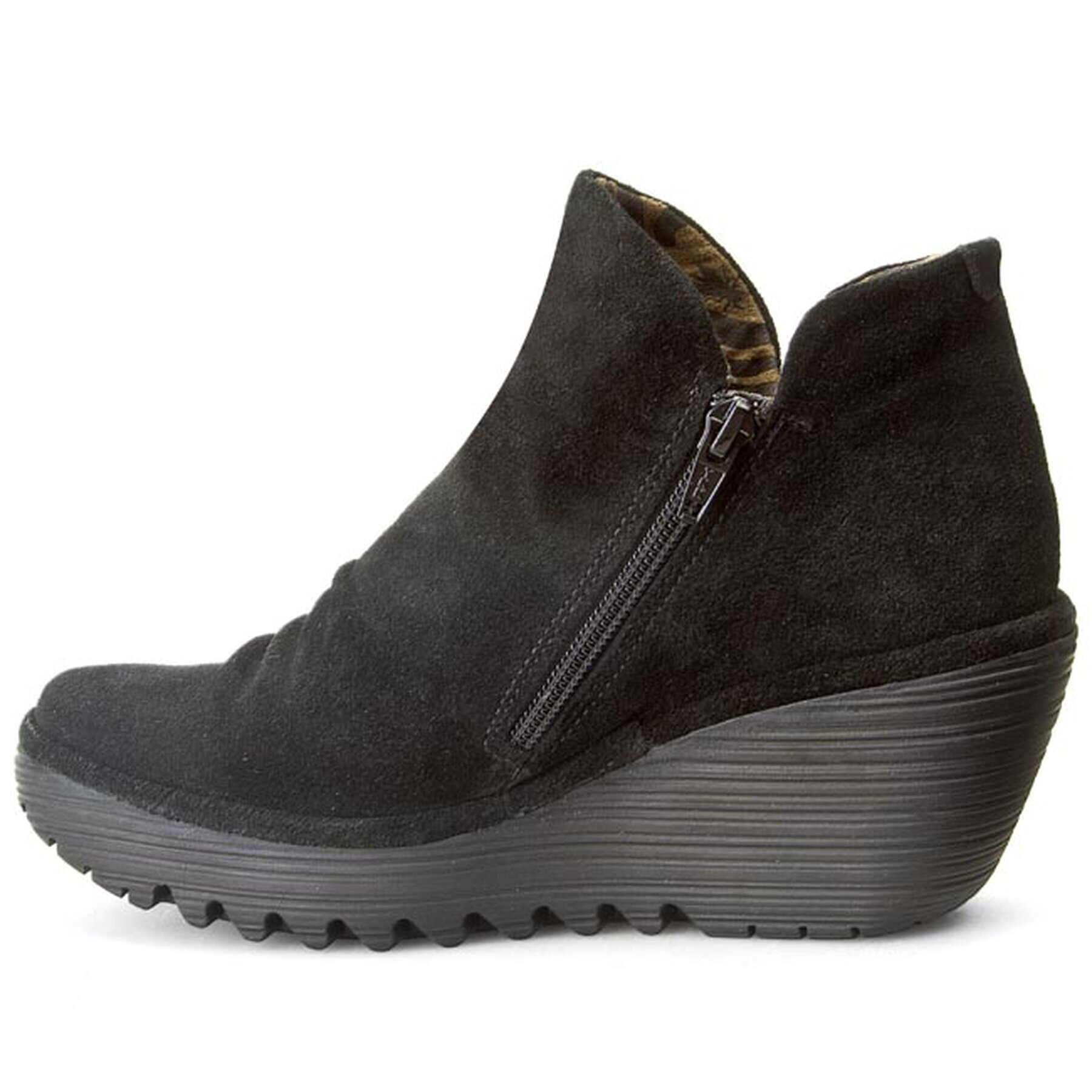 Fly London Botine Yip P500505000 Negru - Pled.ro