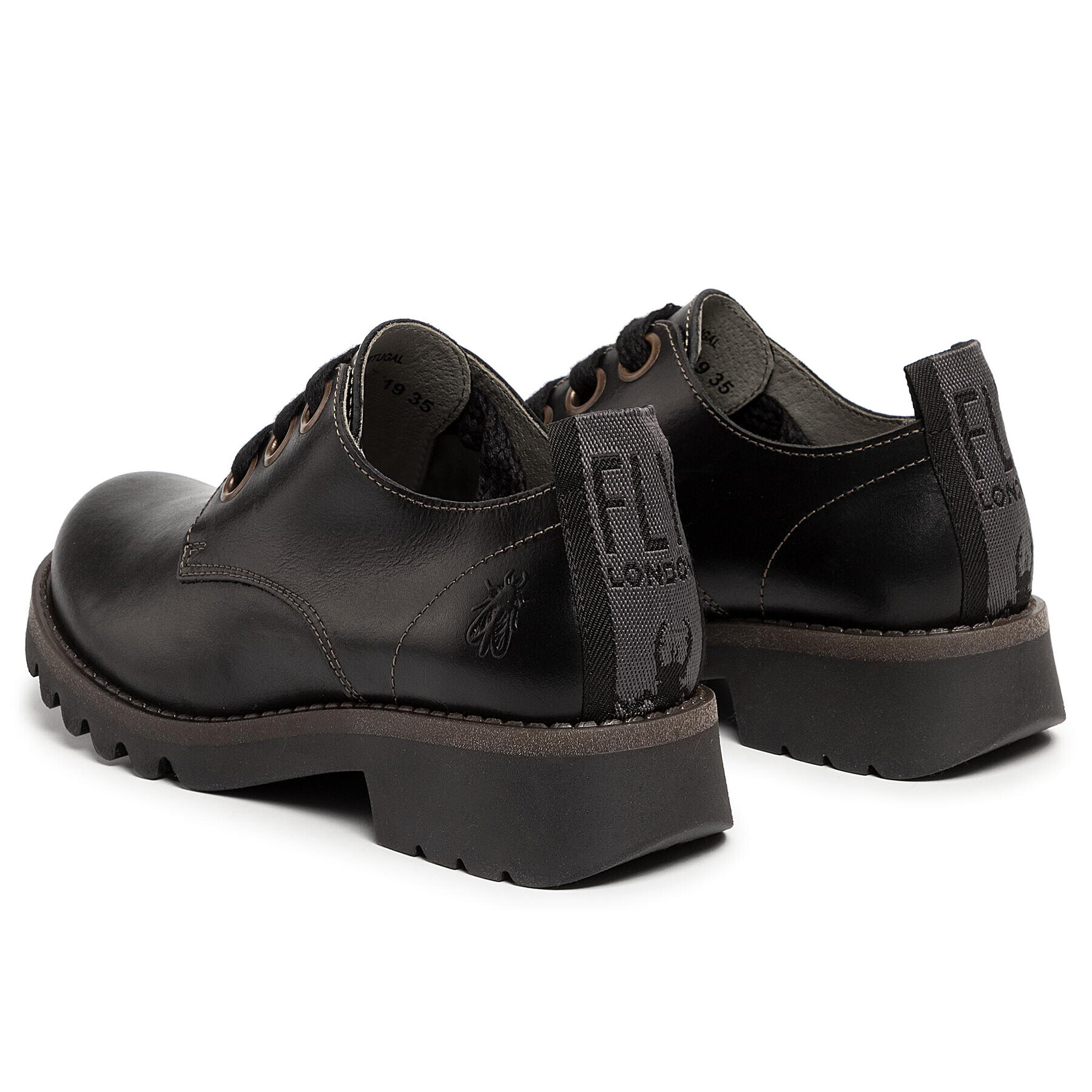 Fly London Oxford Rudafly P144538003 Negru - Pled.ro