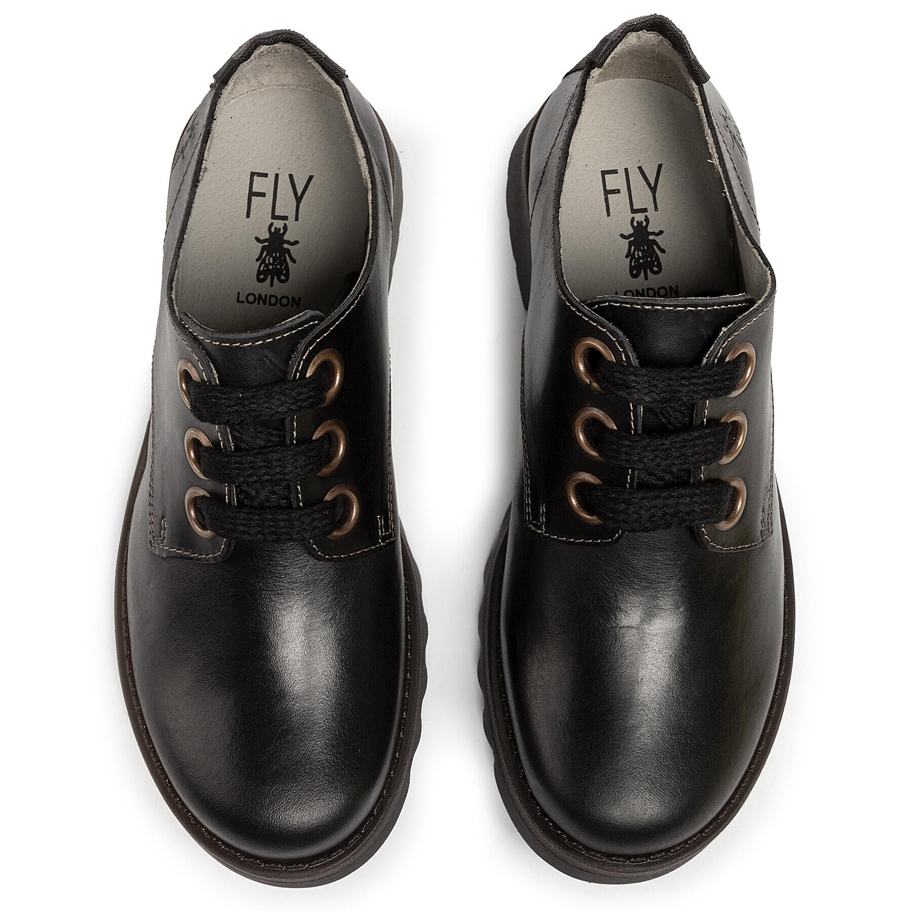 Fly London Oxford Rudafly P144538003 Negru - Pled.ro