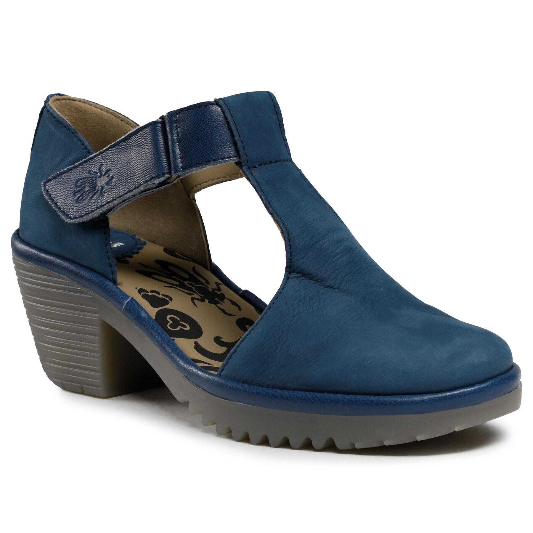 Fly London Pantofi Whizfly P501299001 Bleumarin - Pled.ro