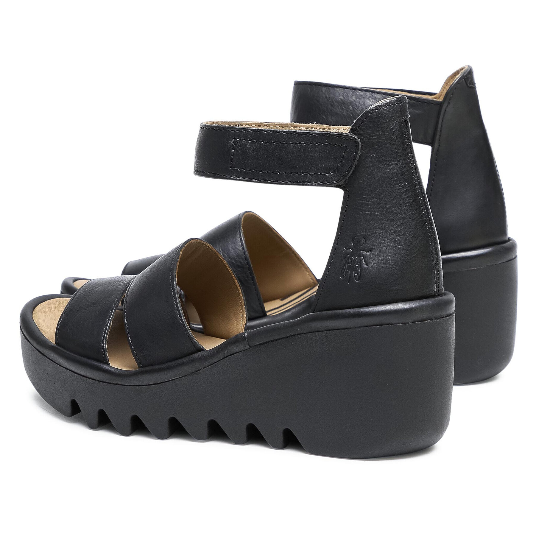 Fly London Sandale Bonofly P501290000 Negru - Pled.ro