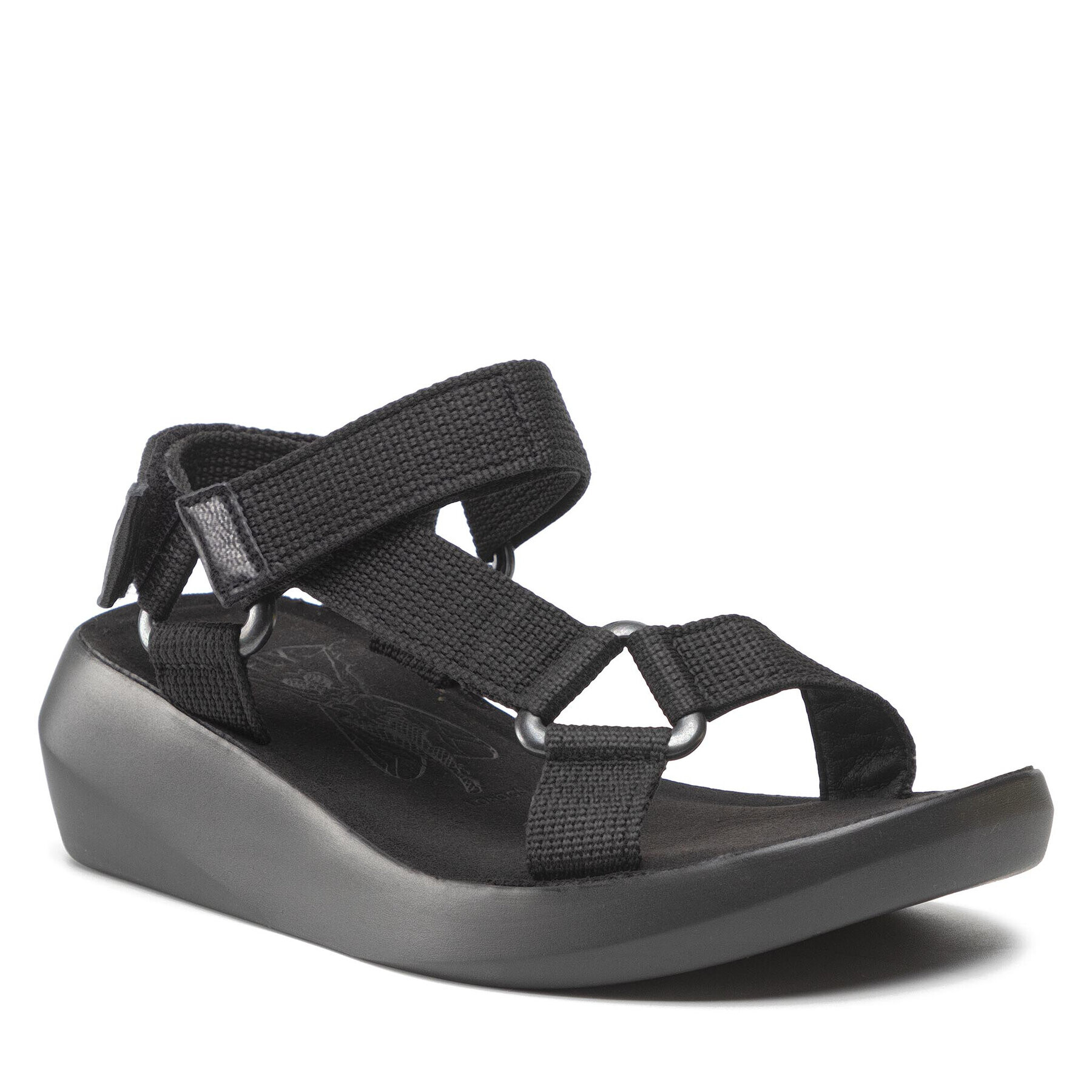 Fly London Sandale Brekfly P144840000 Negru - Pled.ro