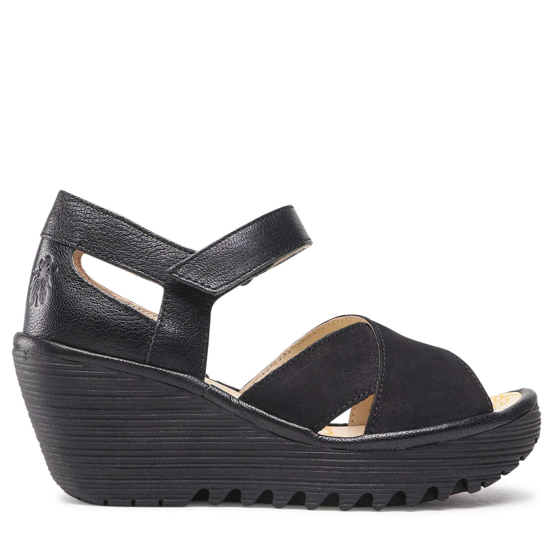 Fly London Sandale Yentfly P501365000 Negru - Pled.ro