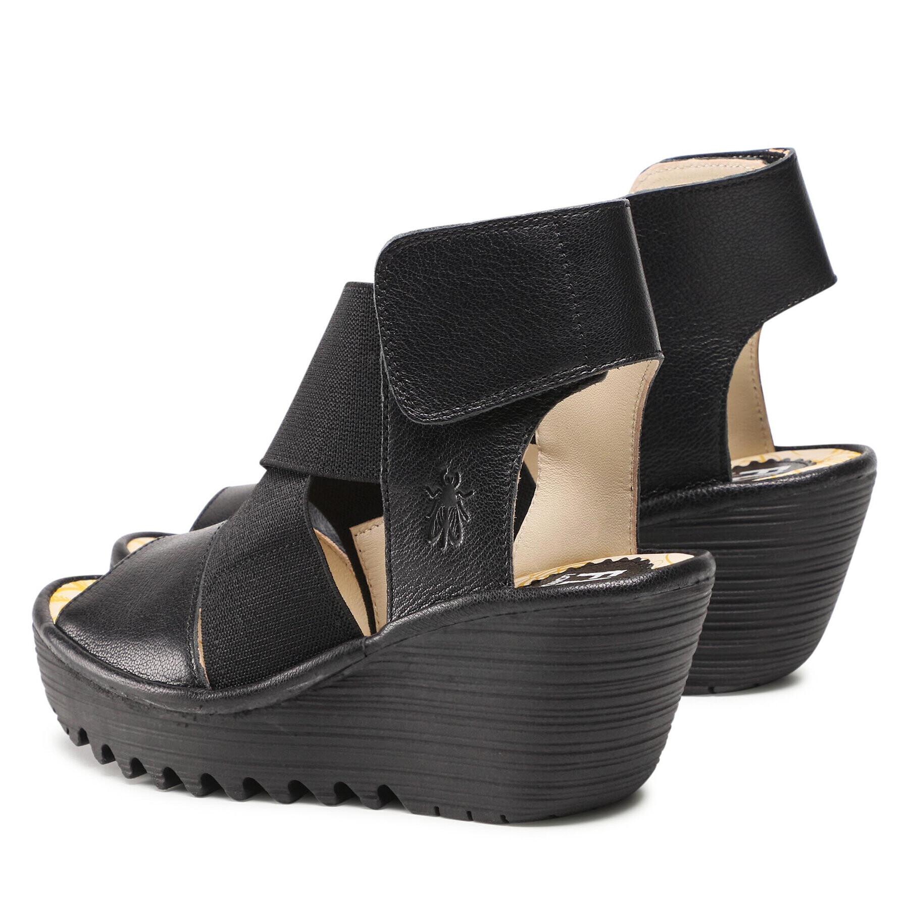 Fly London Sandale Yubafly P501385000 Negru - Pled.ro