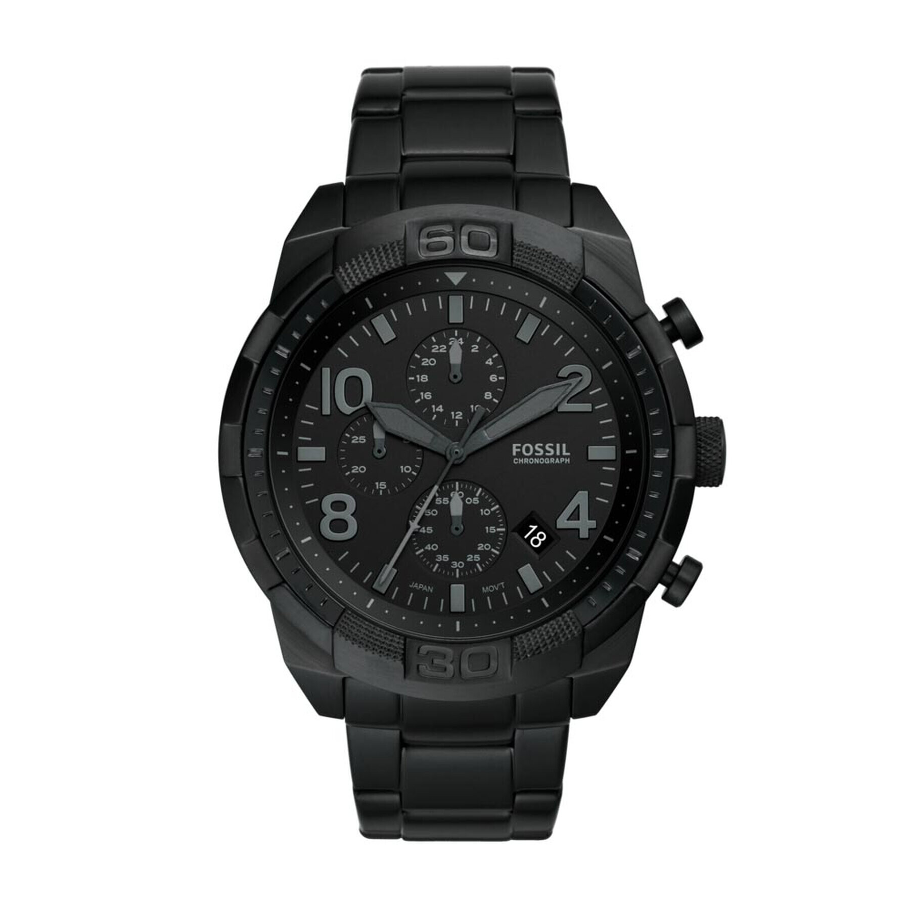 Fossil Ceas Bronson Chronograph FS5712 Negru - Pled.ro