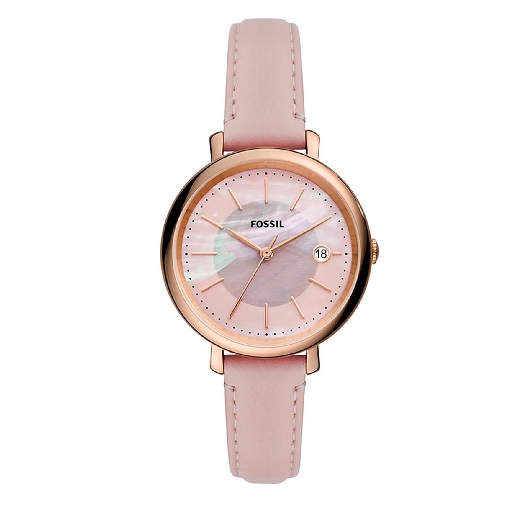 Fossil Ceas Jacqueline Solar ES5092 Roz - Pled.ro