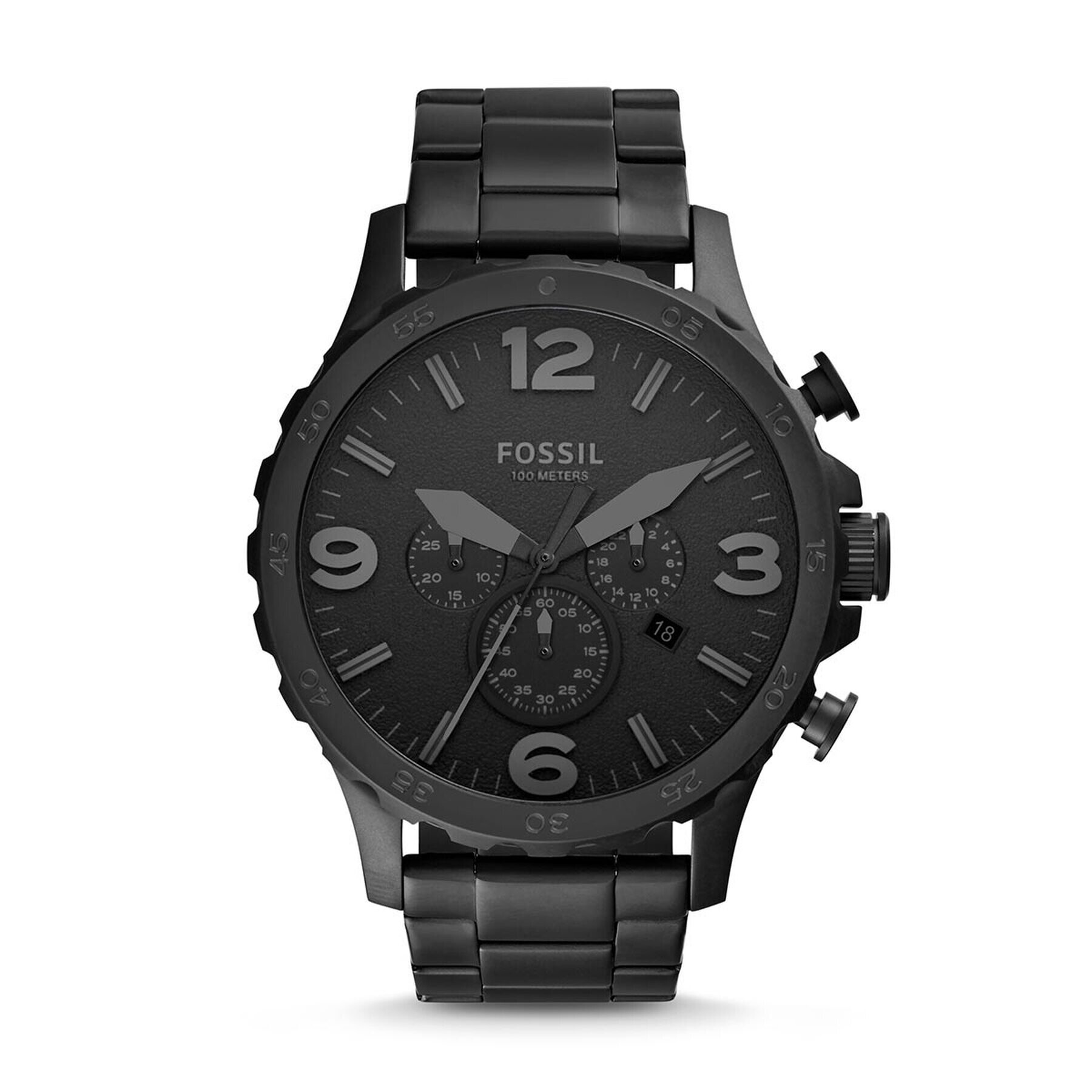 Fossil Ceas Nate JR1401 Negru - Pled.ro