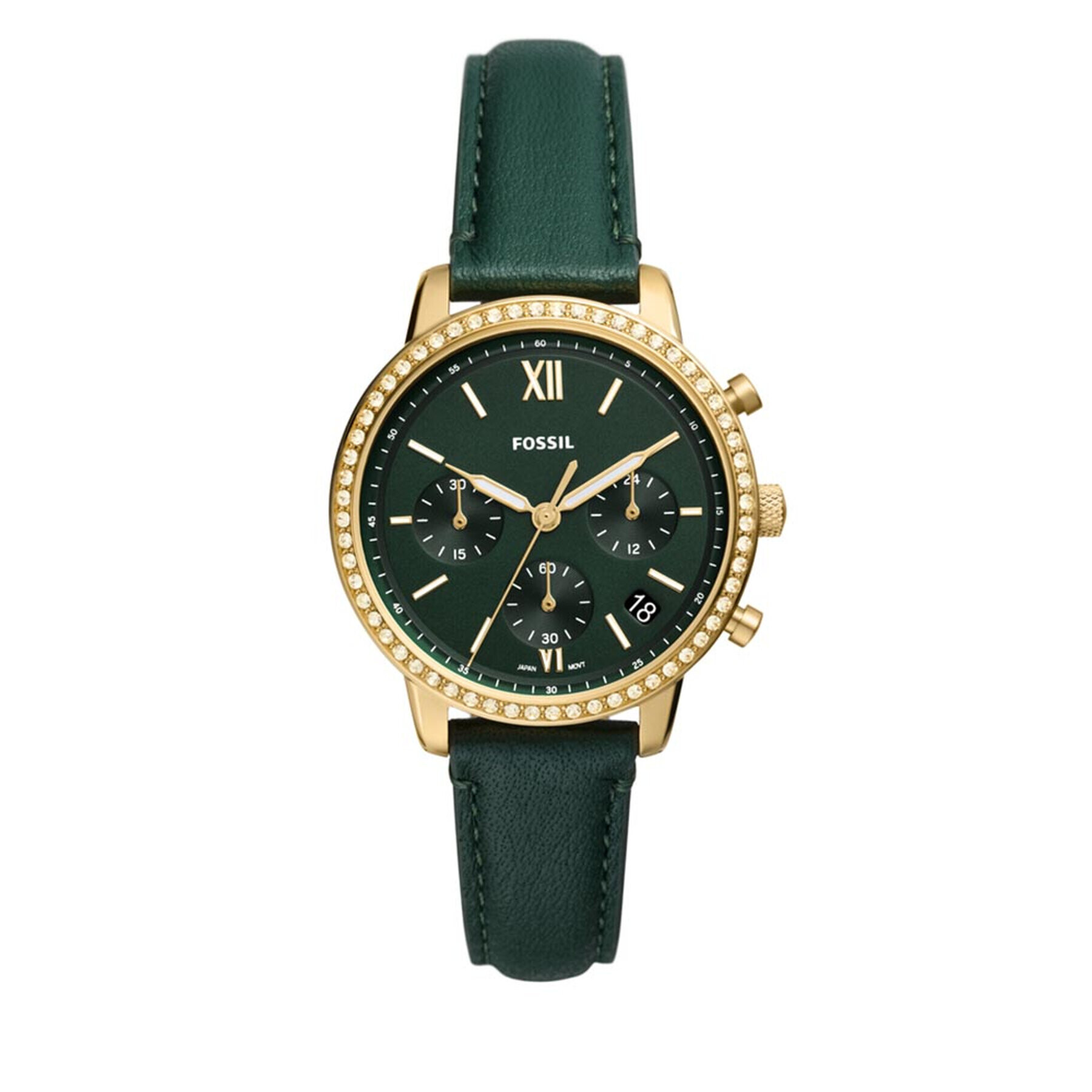 Fossil Ceas Neutra ES5239 Verde - Pled.ro