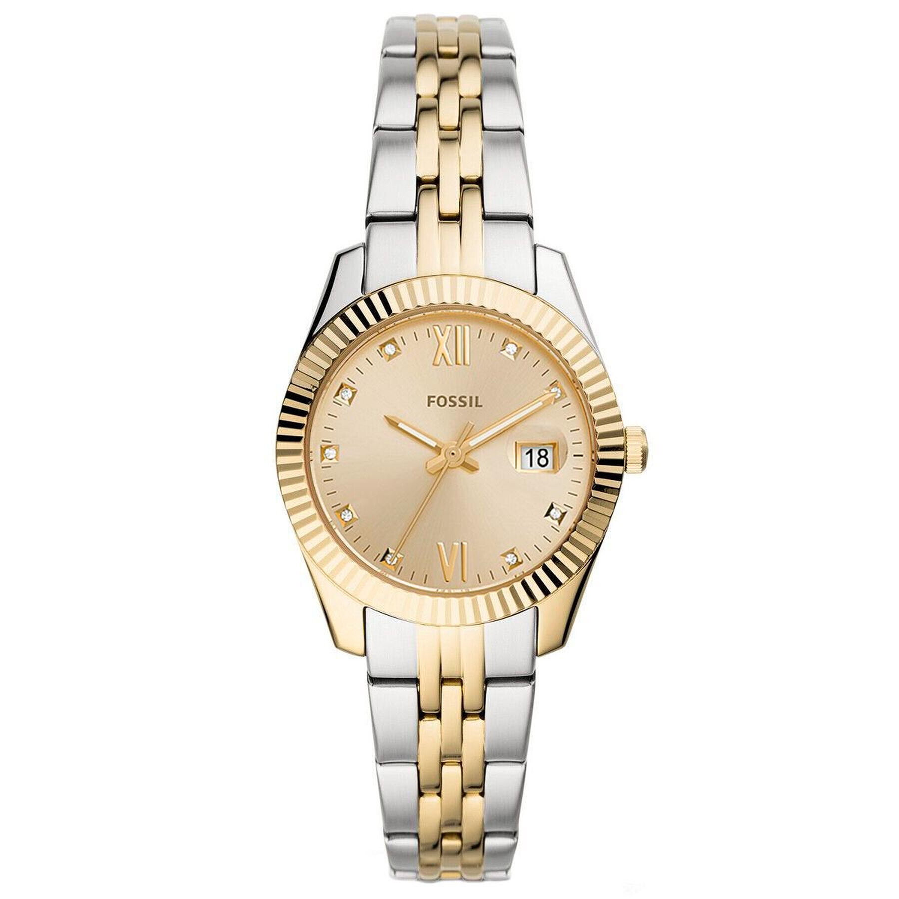 Fossil Ceas Scarlette Mini ES4949 Argintiu - Pled.ro