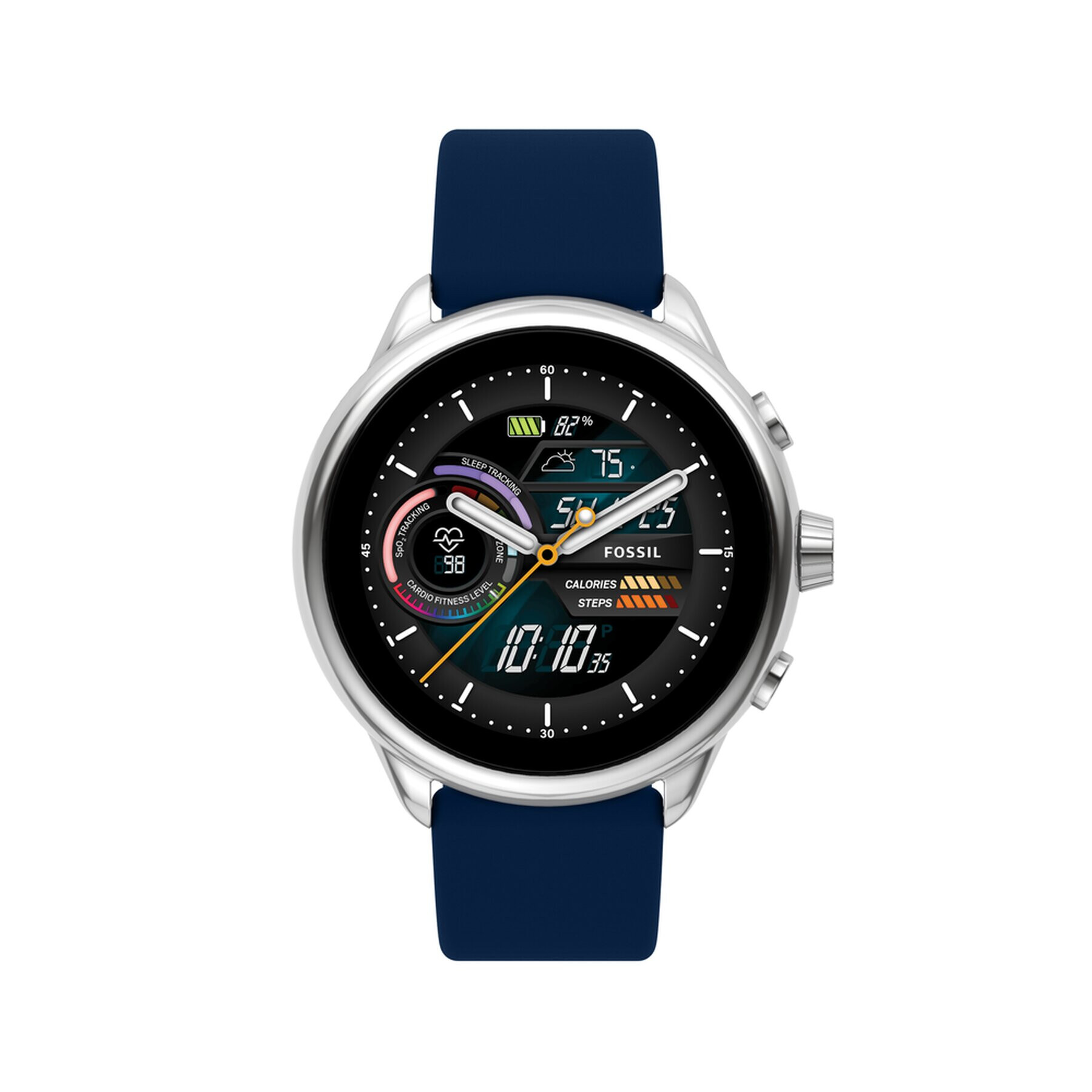 Fossil Smartwatch Gen 6 FTW4070 Bleumarin - Pled.ro