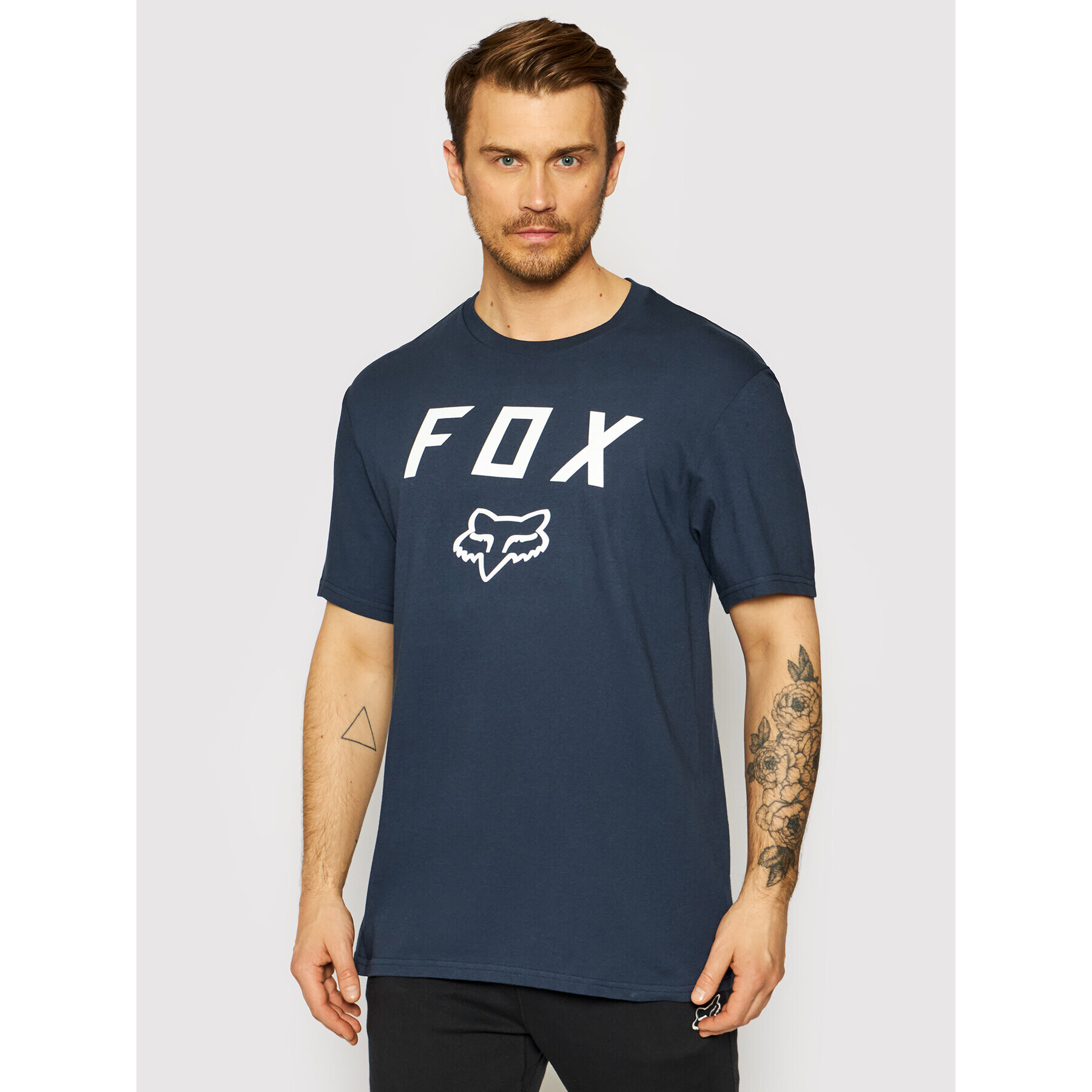 Fox Racing Tricou Legacy Moth 24578 Bleumarin Regular Fit - Pled.ro