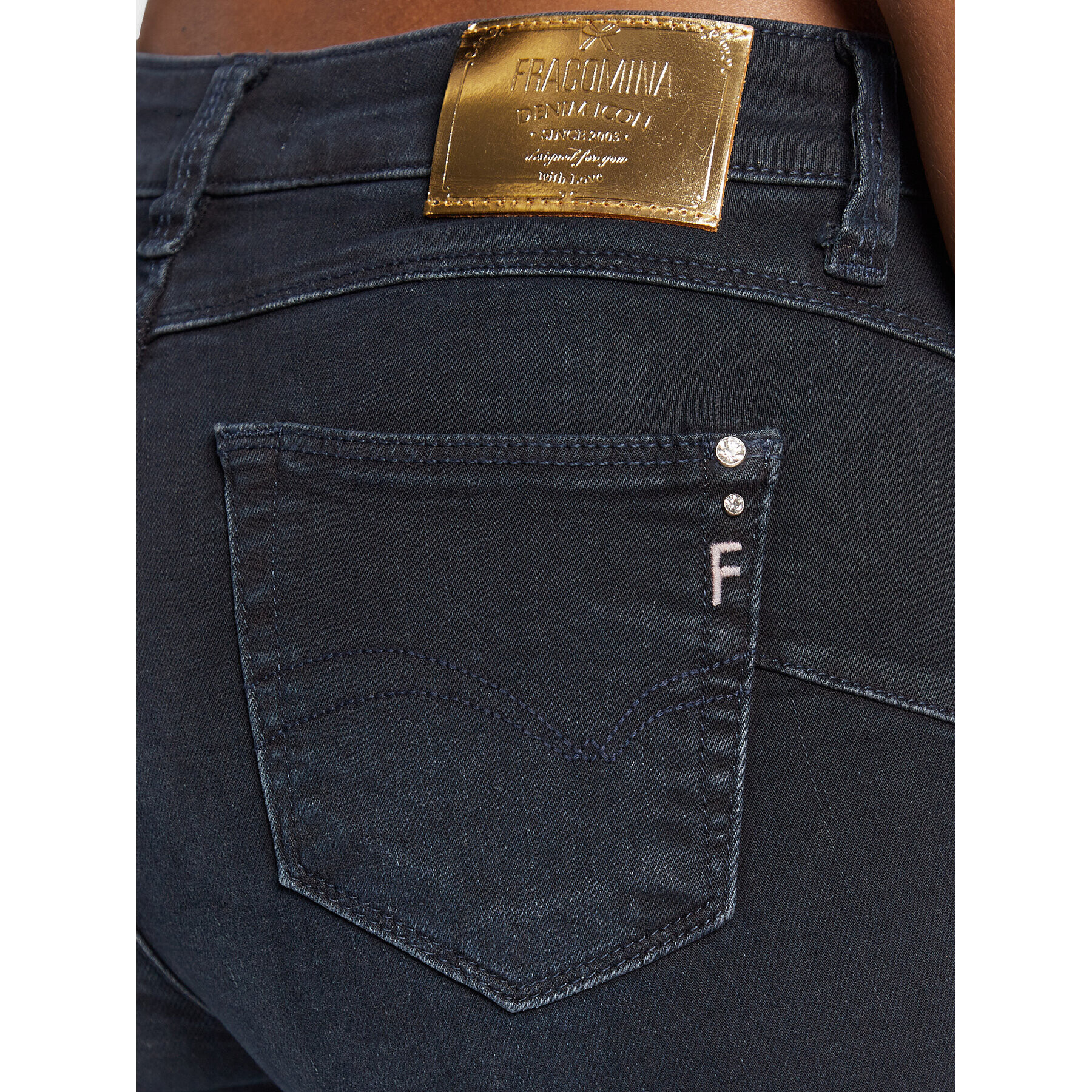 Fracomina Blugi FP22WV8016D40493 Bleumarin Skinny Fit - Pled.ro