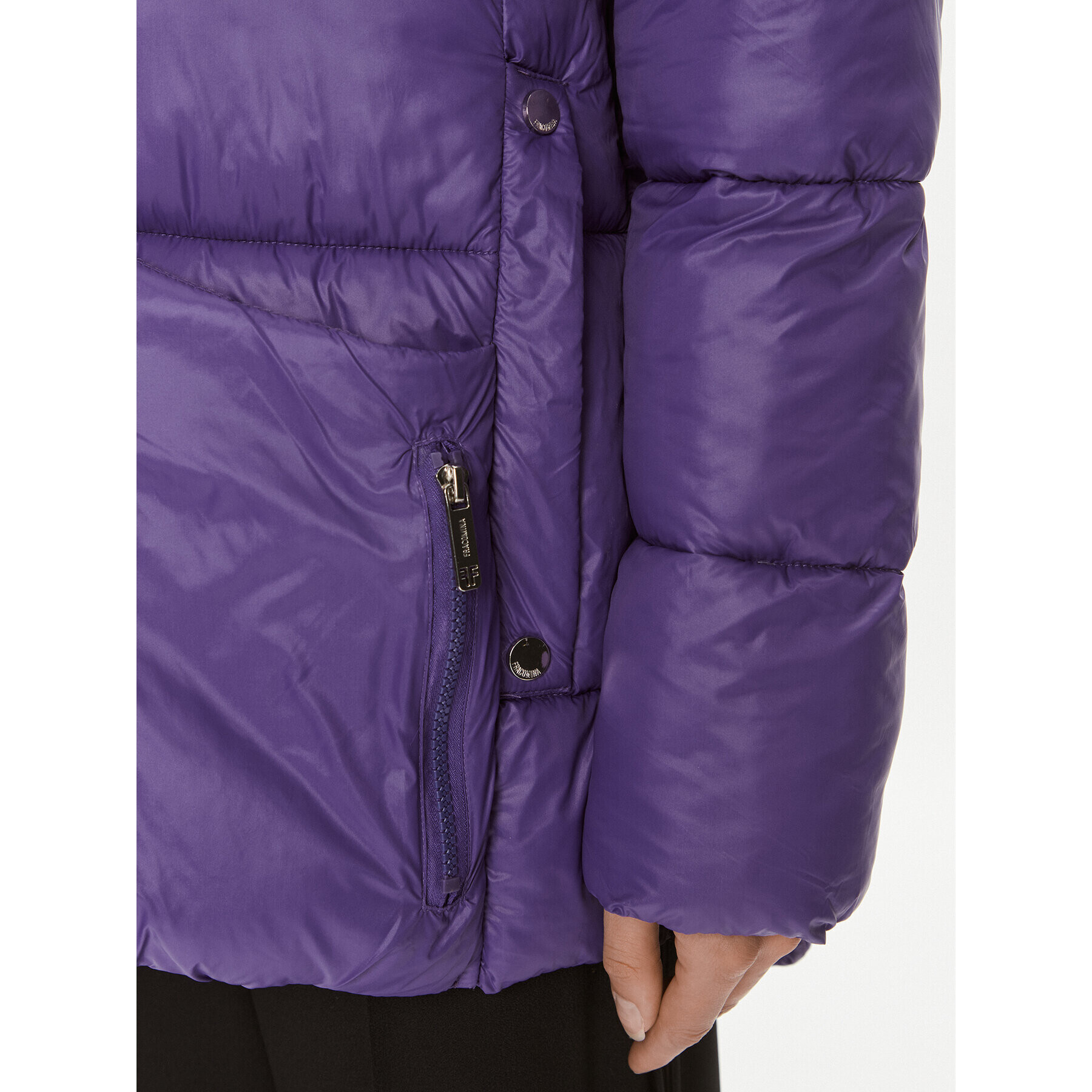 Fracomina Geacă din puf FJ23WC3001O42301 Violet Regular Fit - Pled.ro