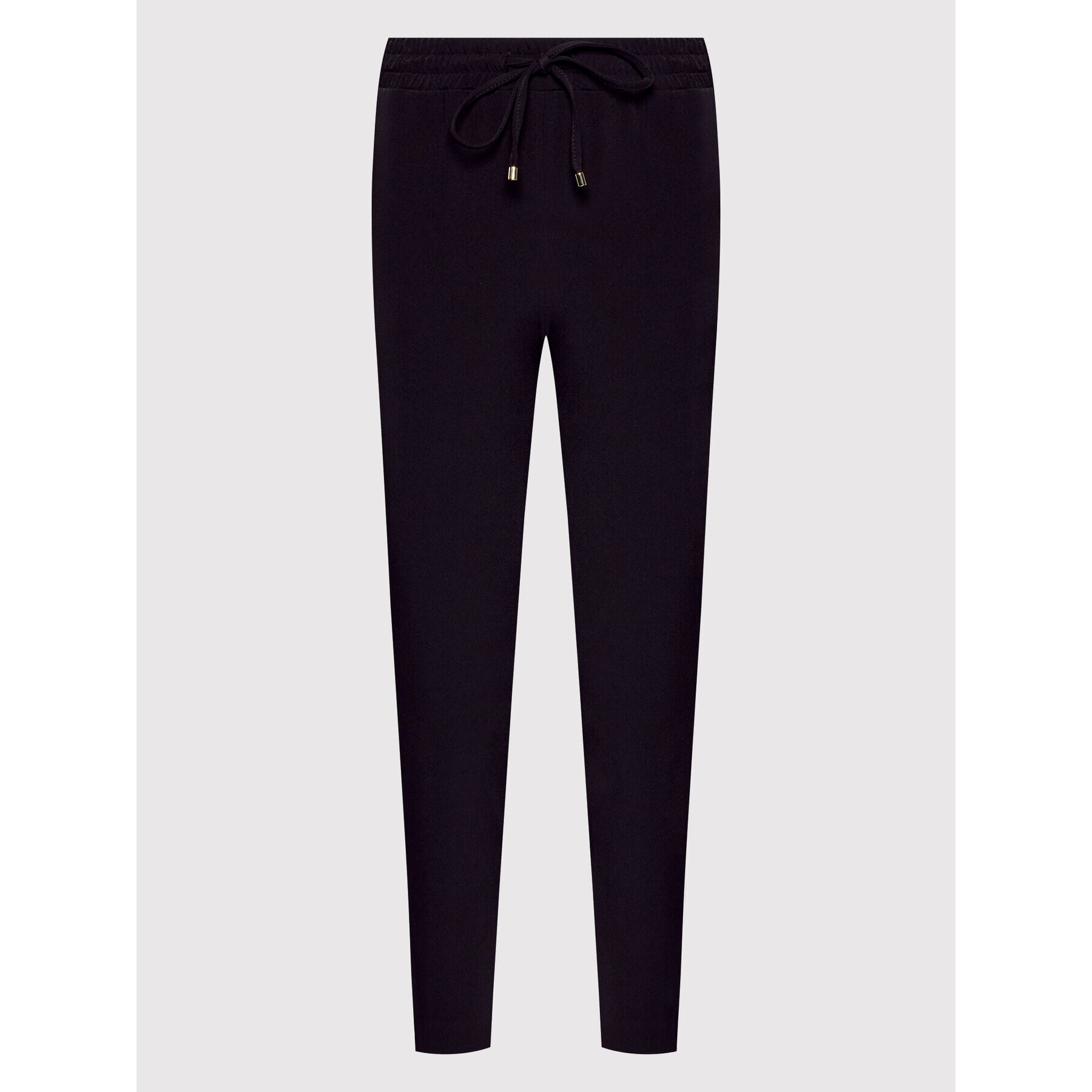 Fracomina Pantaloni din material FR22WV4003W42901 Negru Regular Fit - Pled.ro