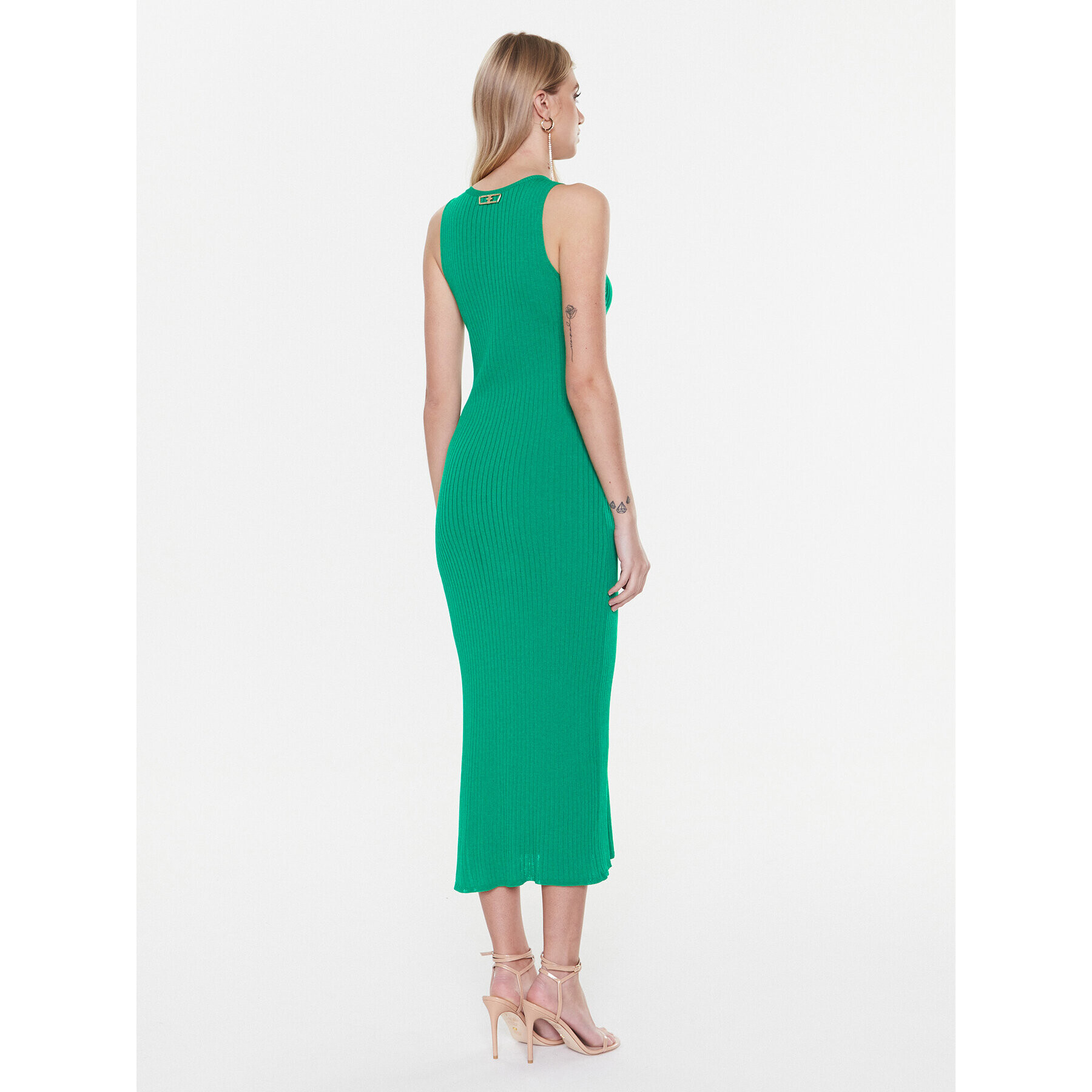 Fracomina Rochie tricotată FJ23SD5002K41401 Verde Regular Fit - Pled.ro