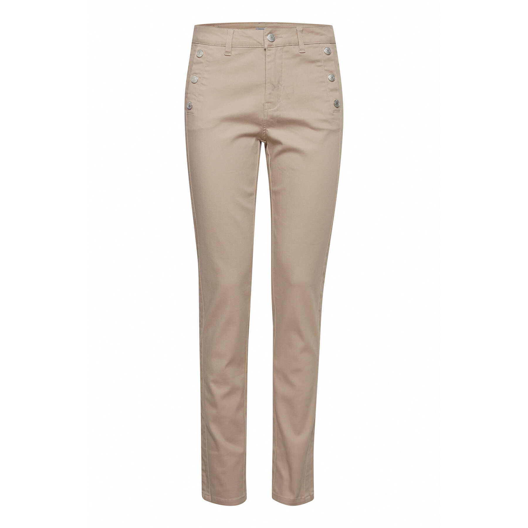 Fransa Blugi 20607793 Bej Slim Fit - Pled.ro