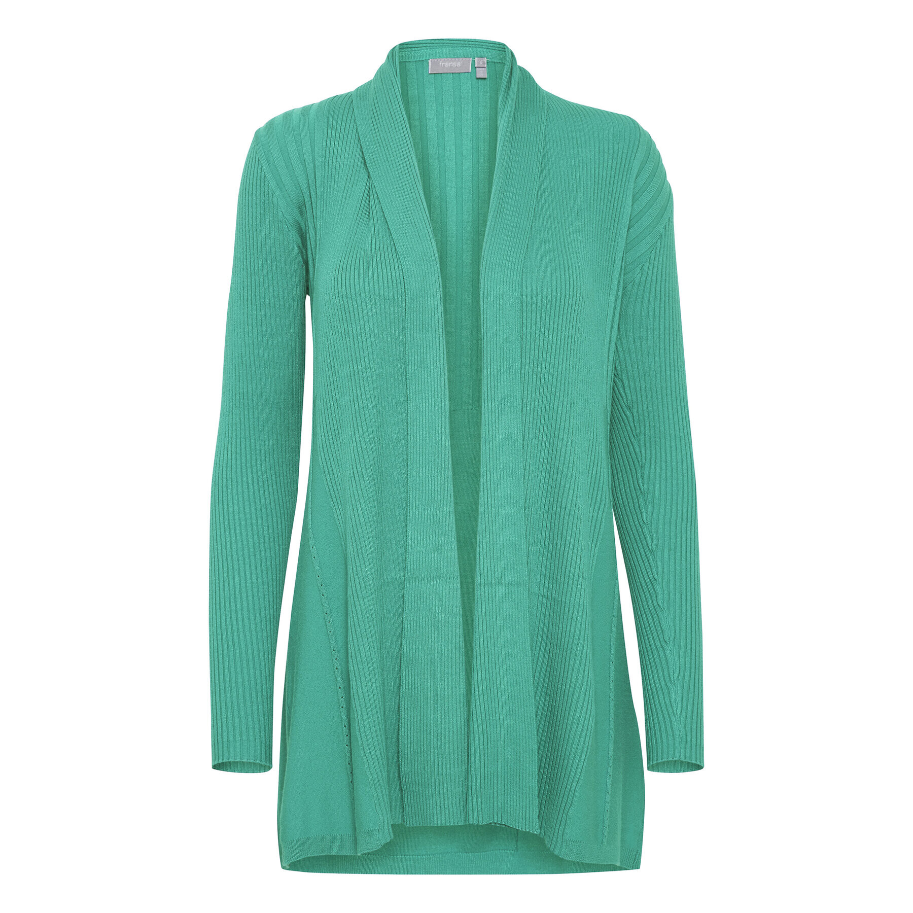 Fransa Cardigan 600778 Verde Regular Fit - Pled.ro