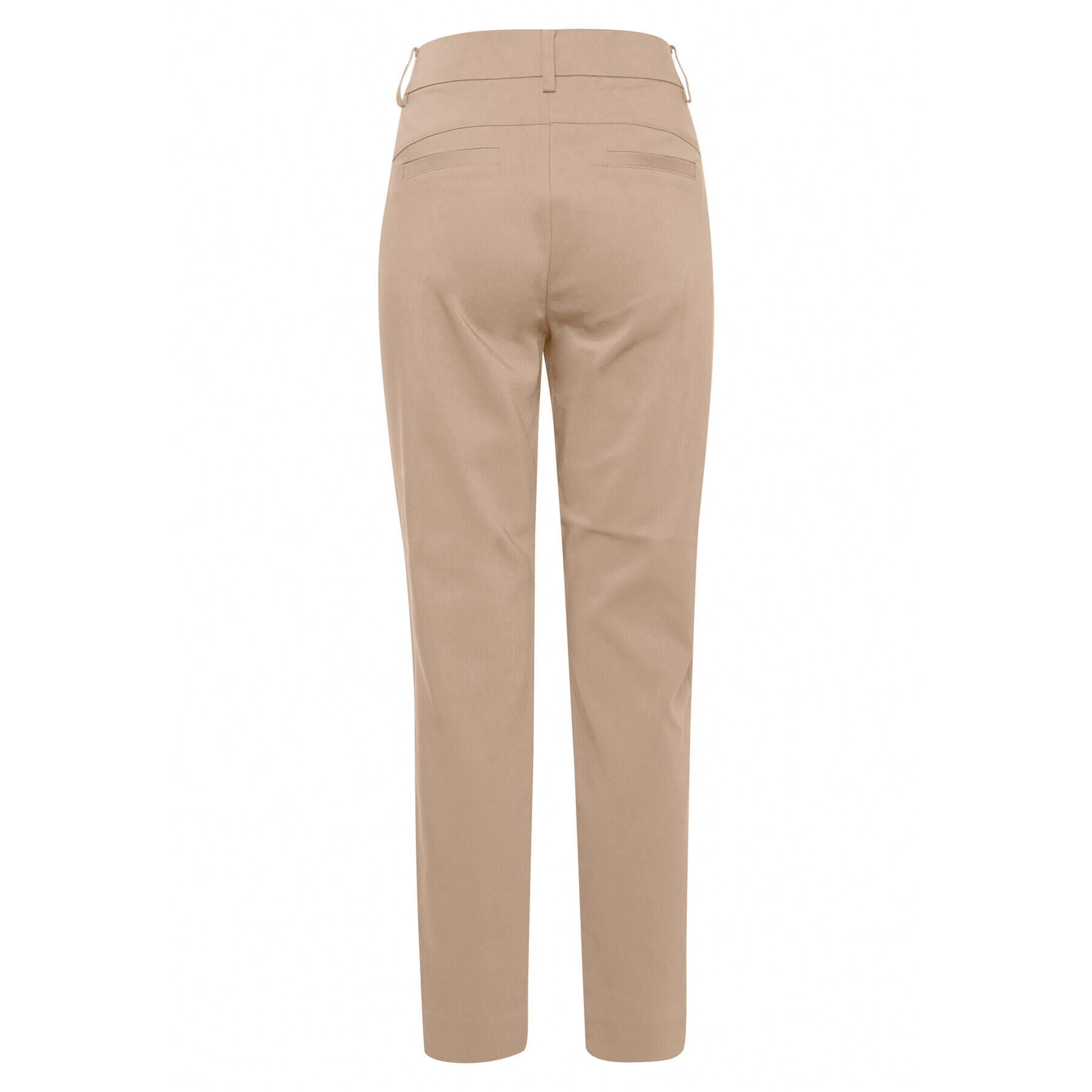 Fransa Pantaloni chino 20610983 Bej Curvy Fit - Pled.ro