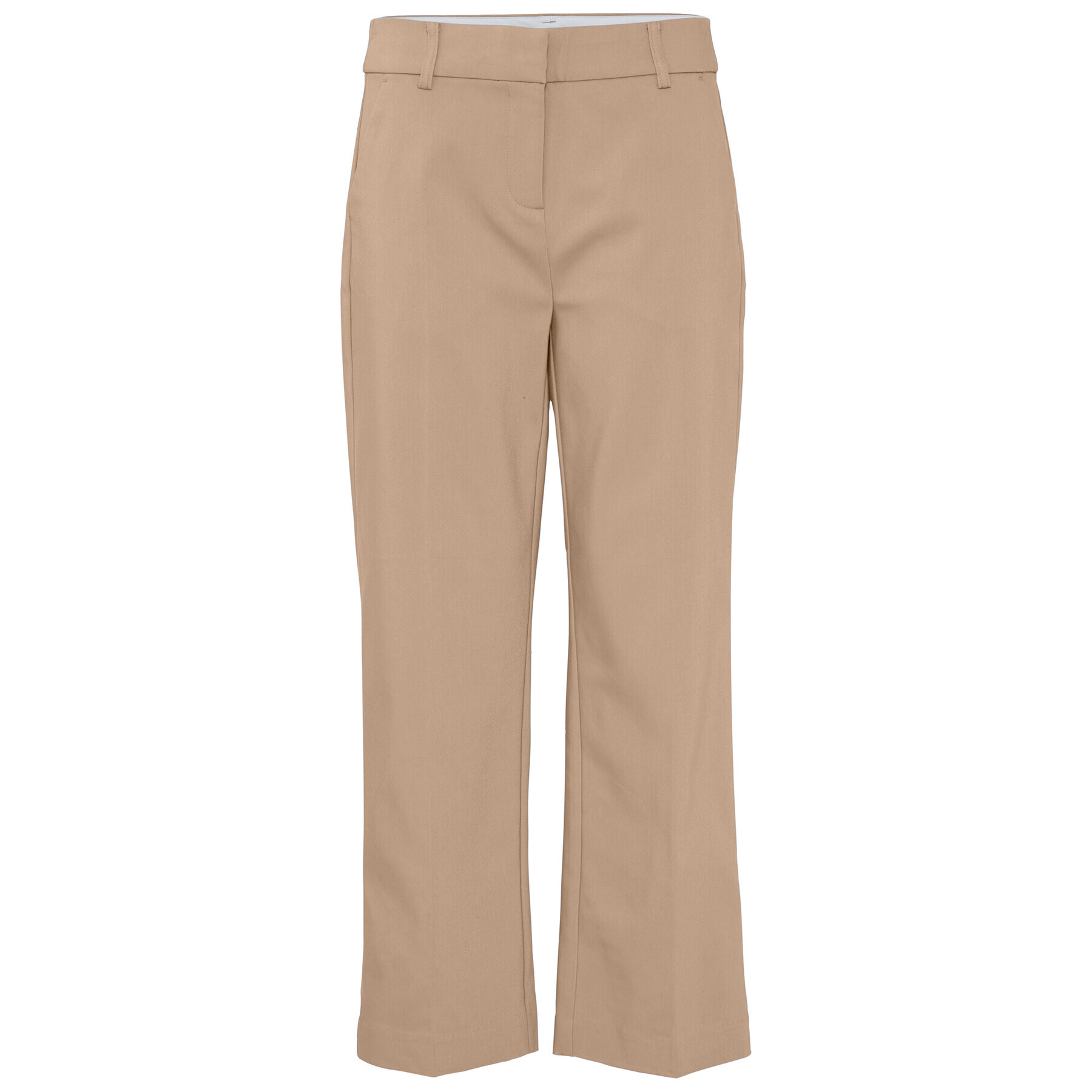 Fransa Pantaloni din material 20611919 Bej Regular Fit - Pled.ro