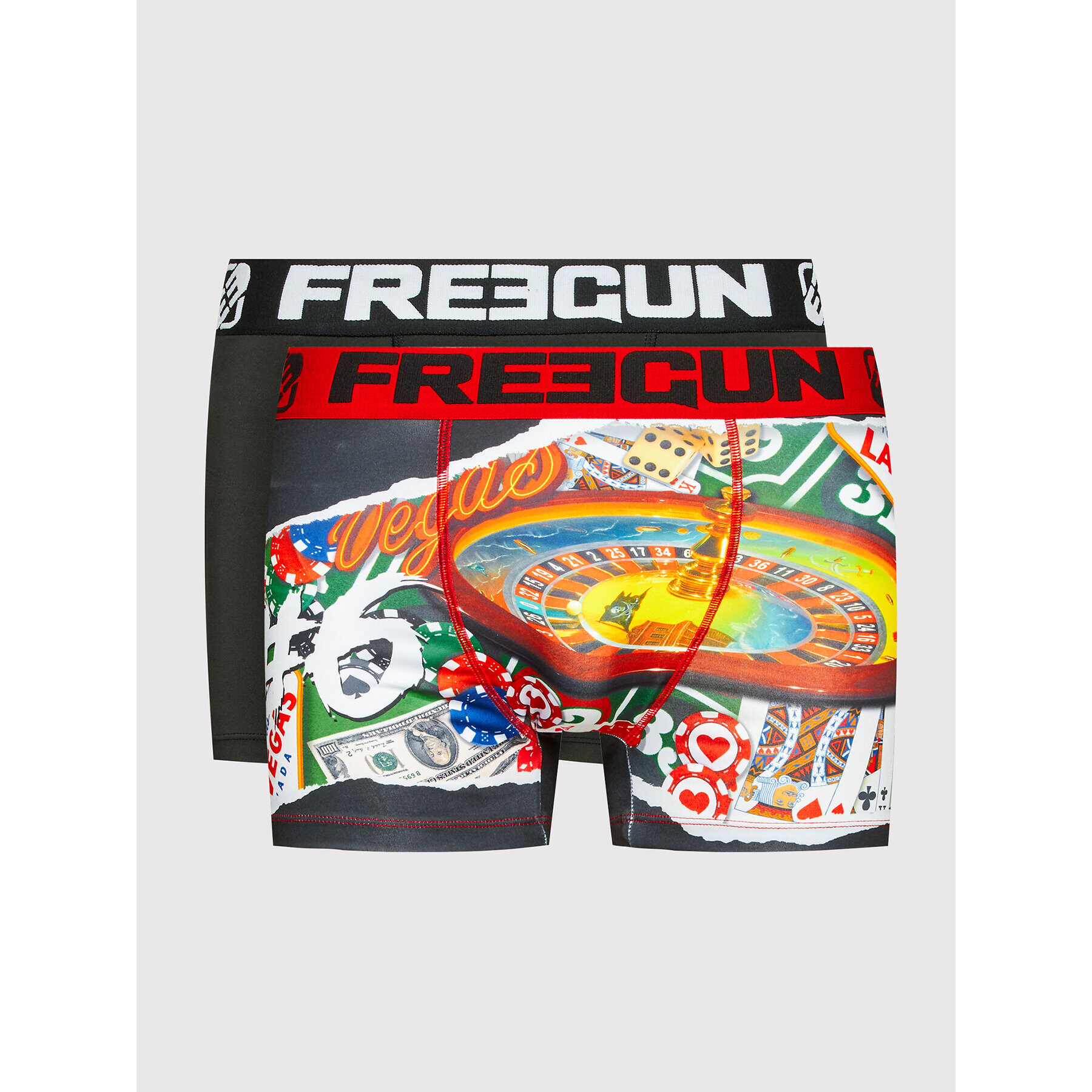 Freegun Set 2 perechi de boxeri Best Of Anniversary Vegas FGA14/1/BMX2/VEG Colorat - Pled.ro