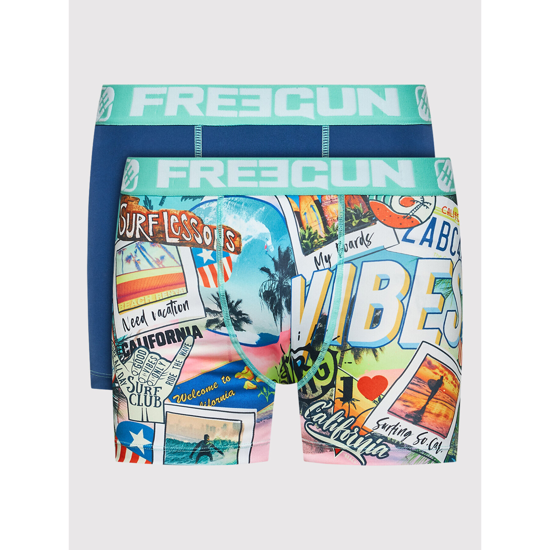 Freegun Set 2 perechi de boxeri FGA09/1/BMX2/LOT4 Colorat - Pled.ro