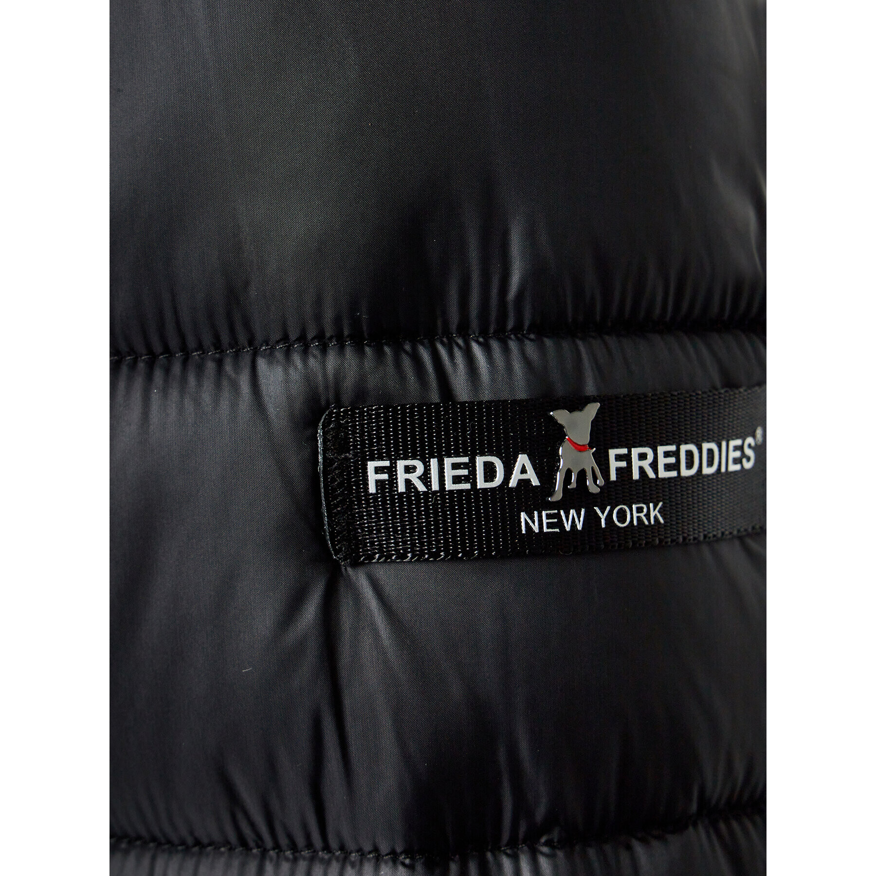 Frieda & Freddies Geacă din puf 1726 Negru Regular Fit - Pled.ro